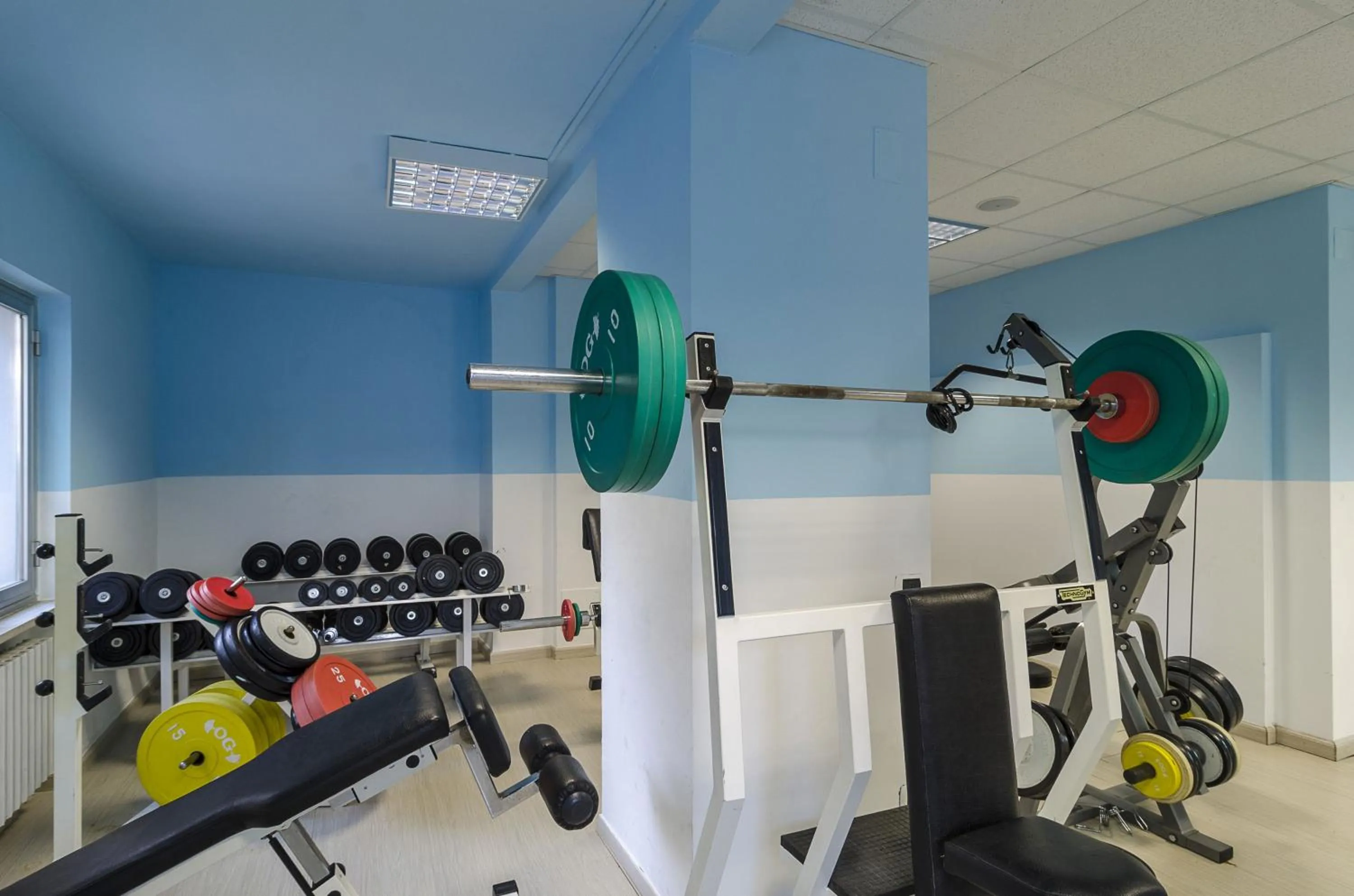 Fitness centre/facilities in Hotel Principe