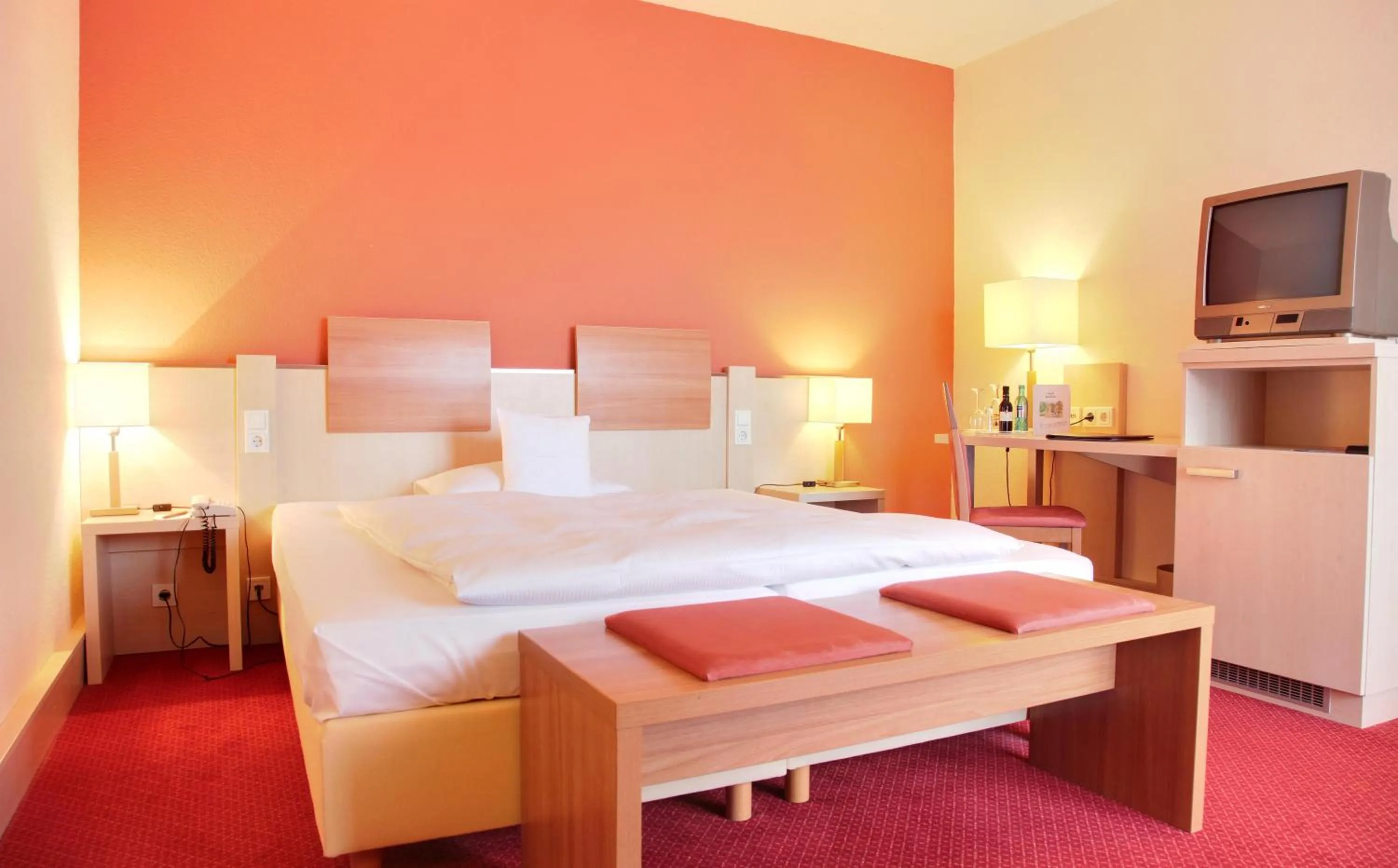 Bed in Hotel am Kurpark