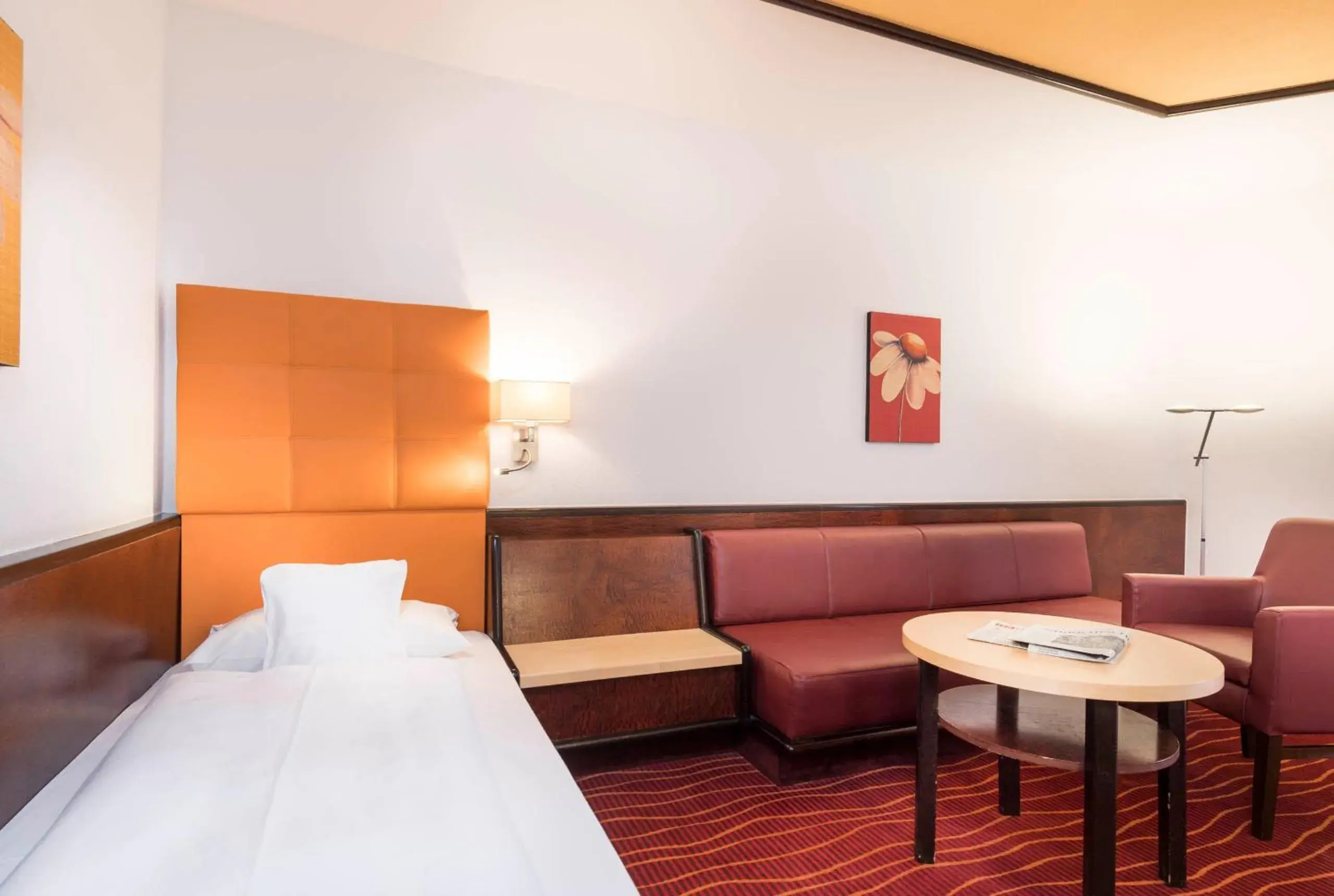 Basic Single Room in Hotel am Kurpark Basic Single Room in Hotel am Kurpark