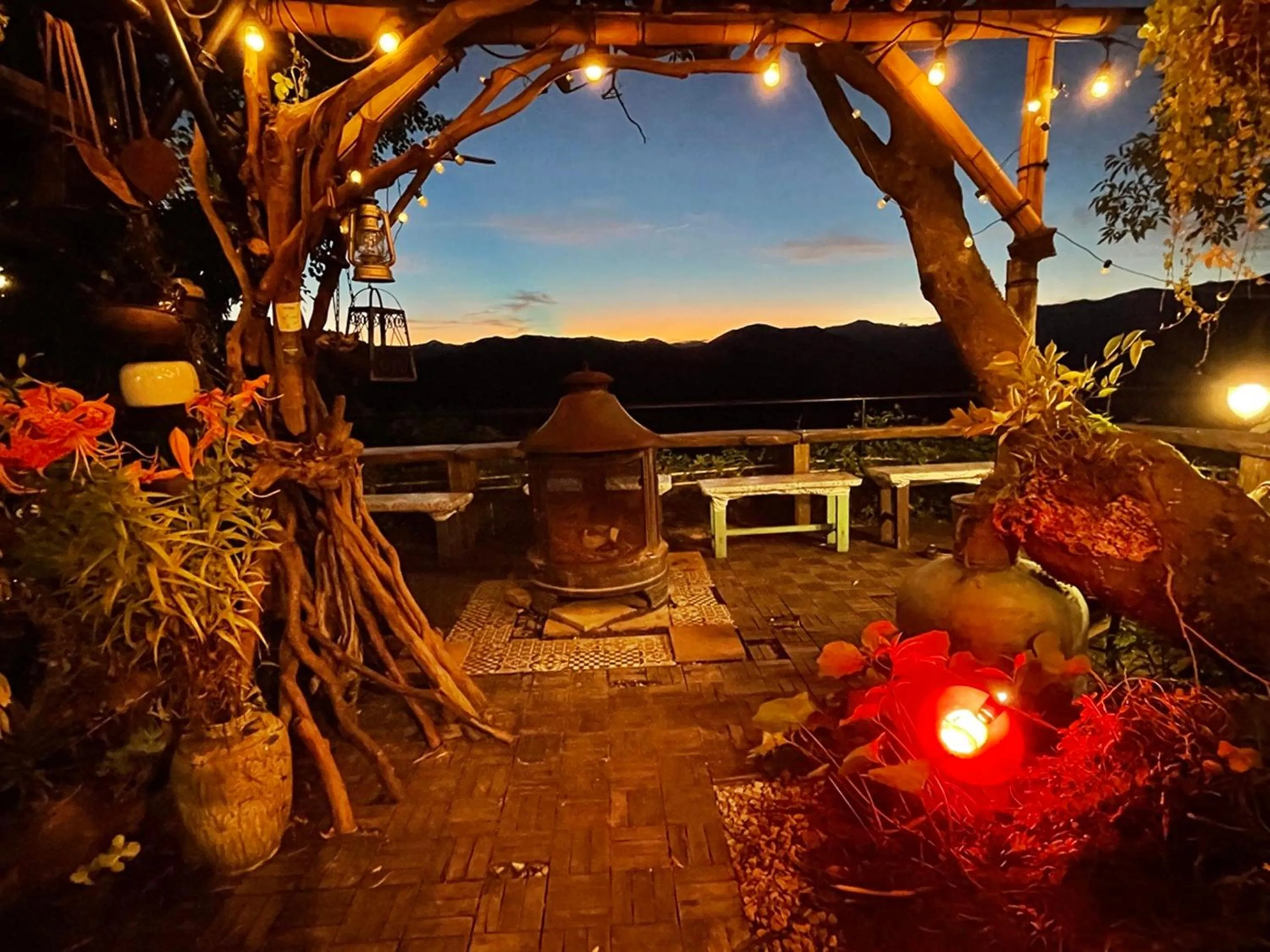 Patio in Kirinosato Takahara