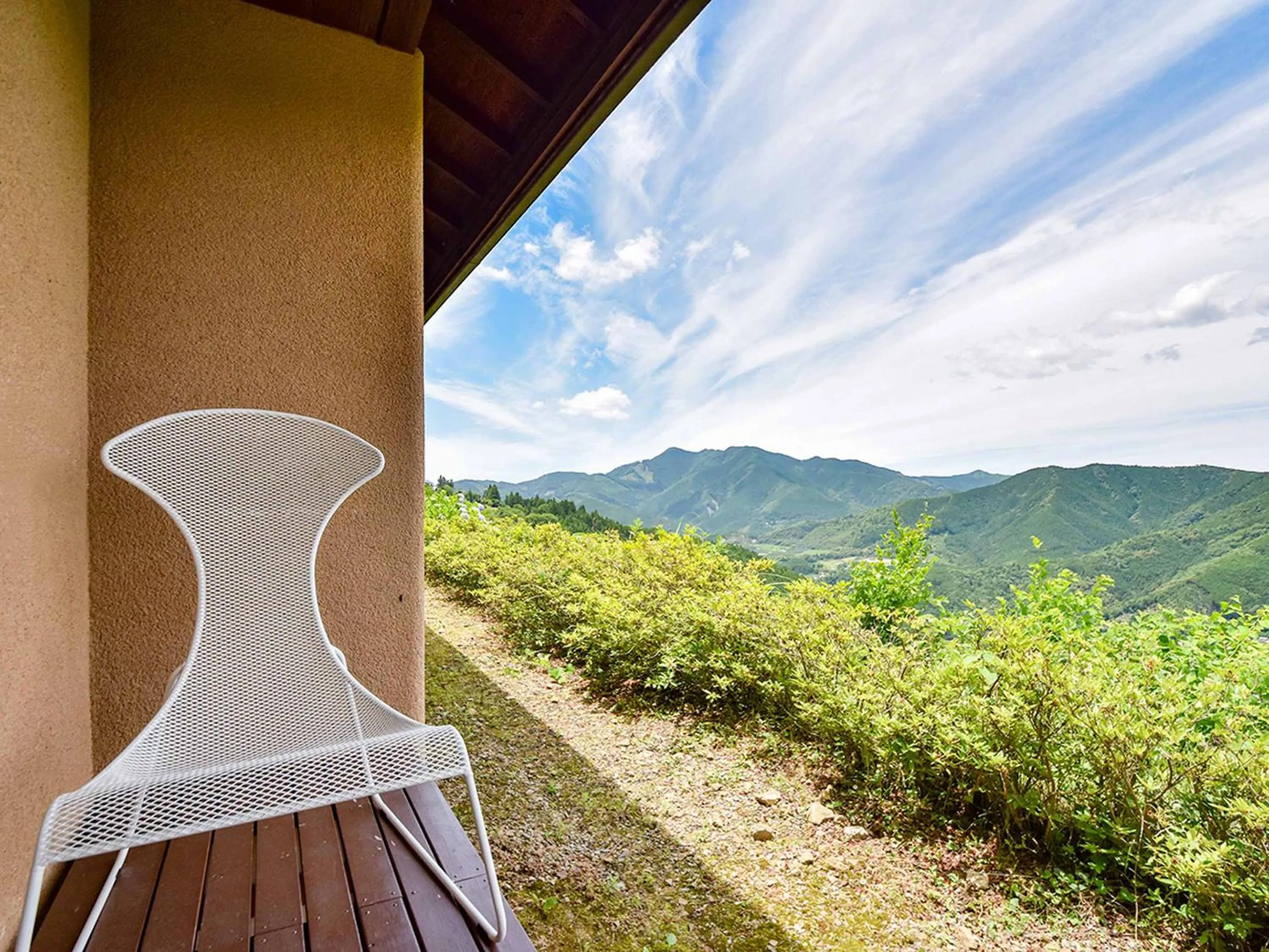 Mountain view in Kirinosato Takahara