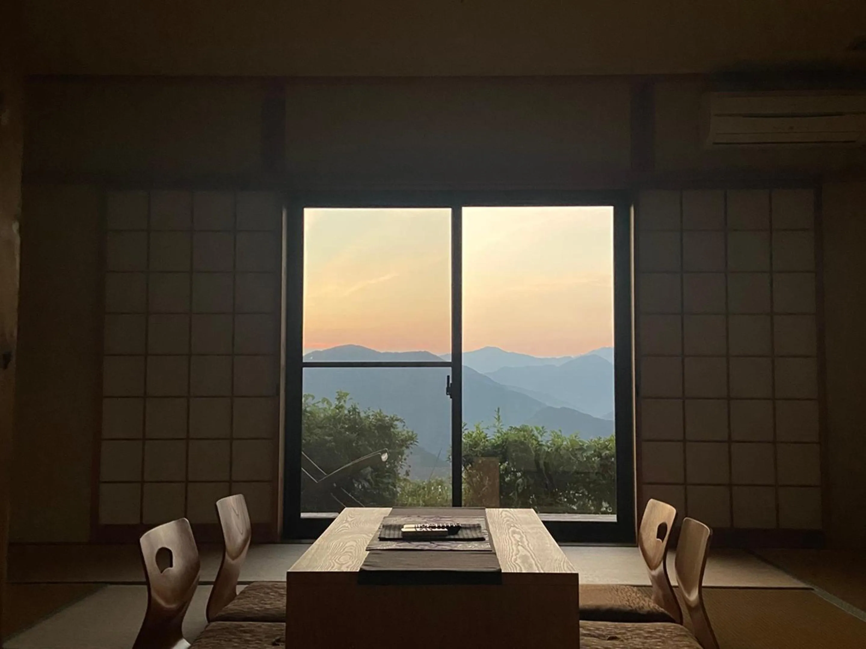 Mountain view in Kirinosato Takahara