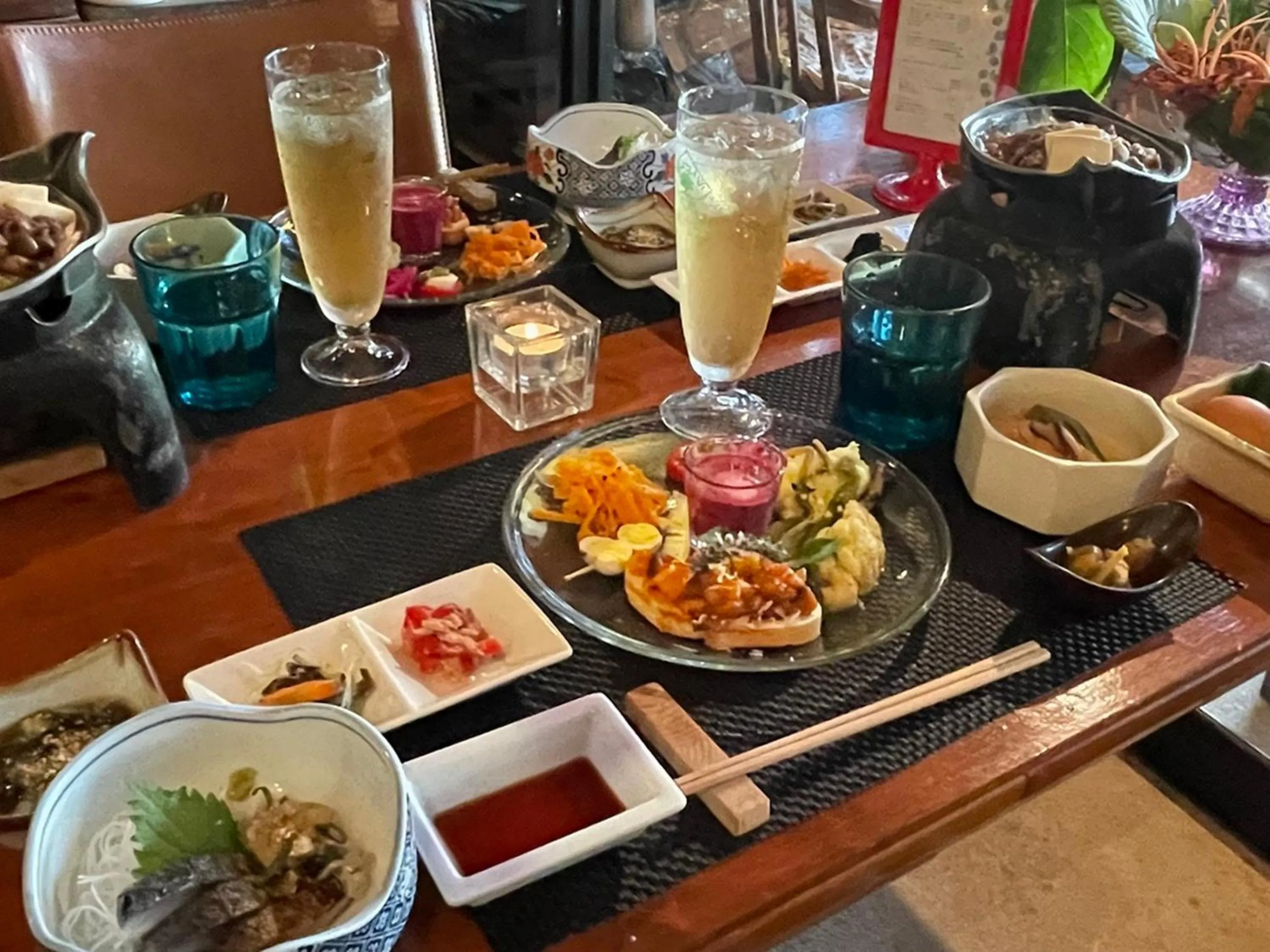 Food and drinks in Kirinosato Takahara