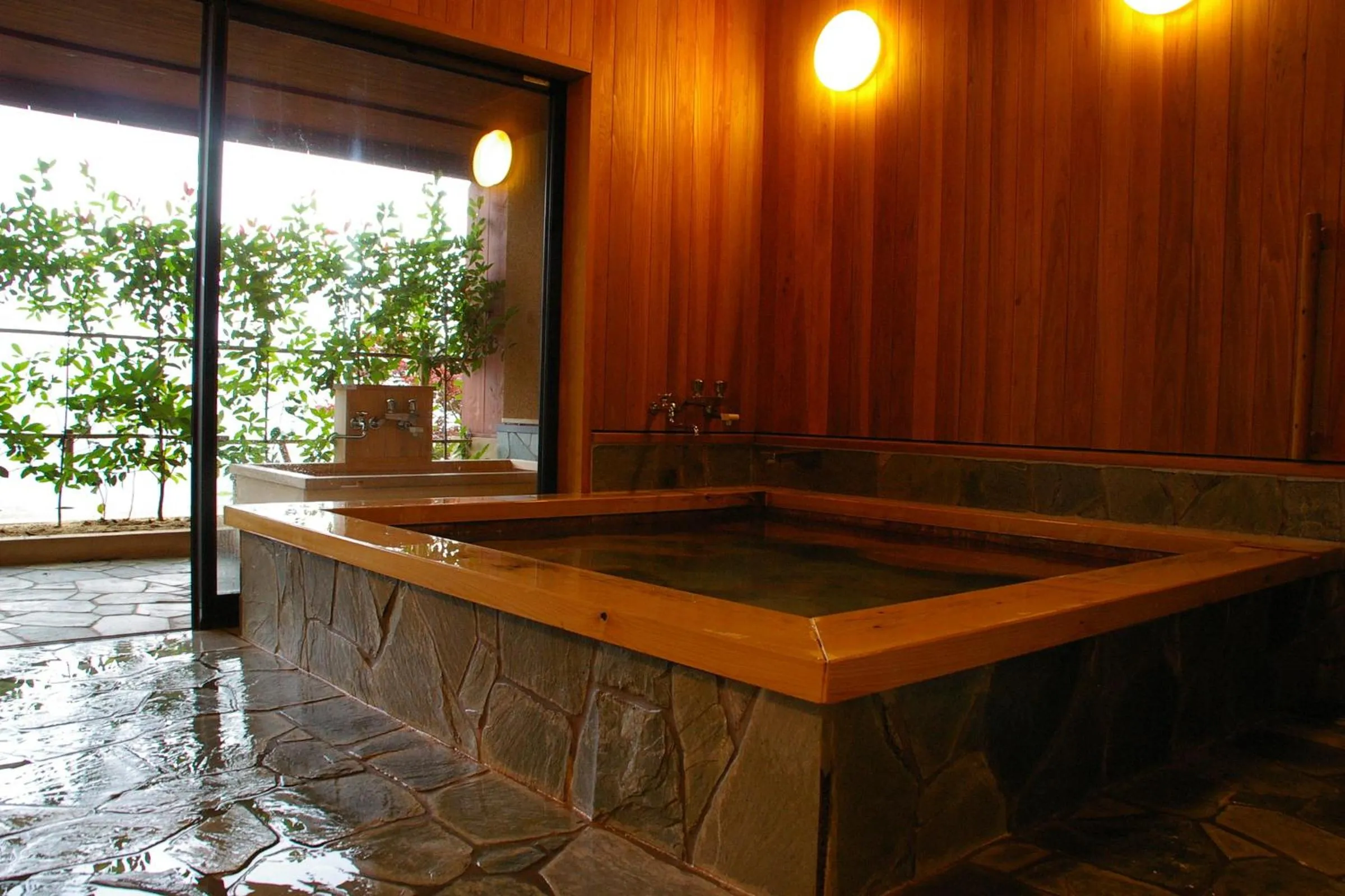 Hot Spring Bath in Kirinosato Takahara