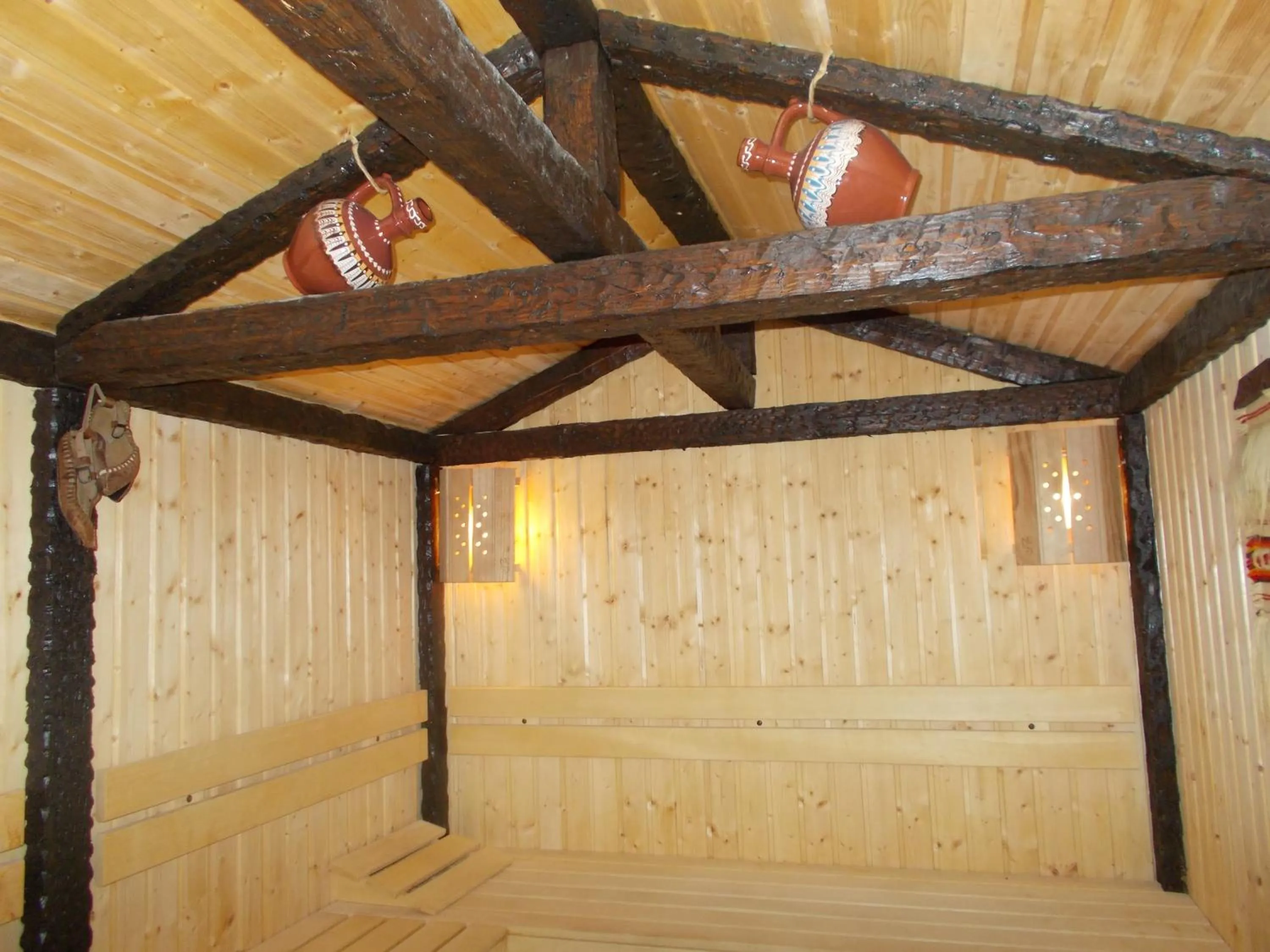 Sauna in Panorama Family Hotel