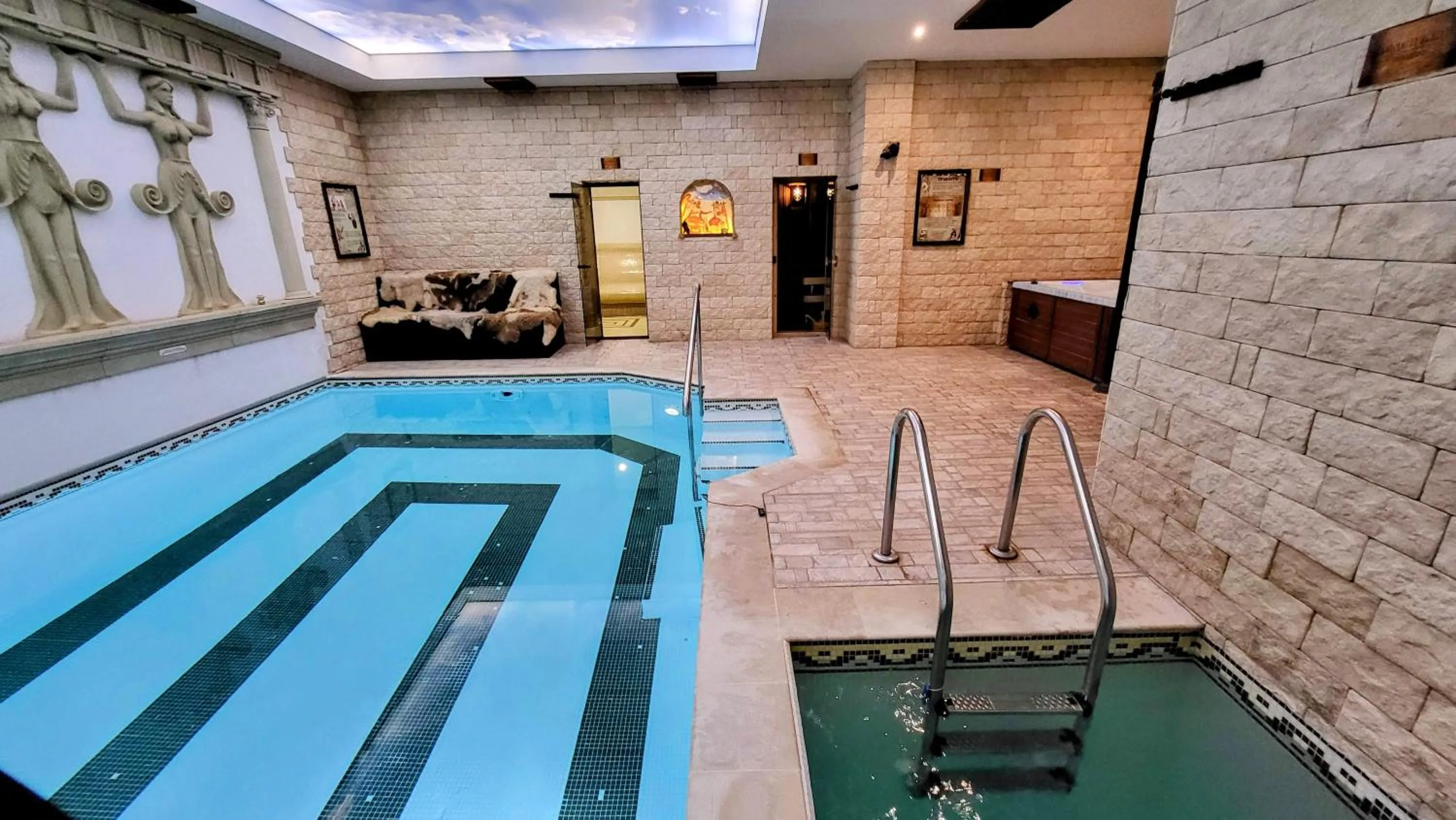 Spa and wellness centre/facilities in Panorama Family Hotel