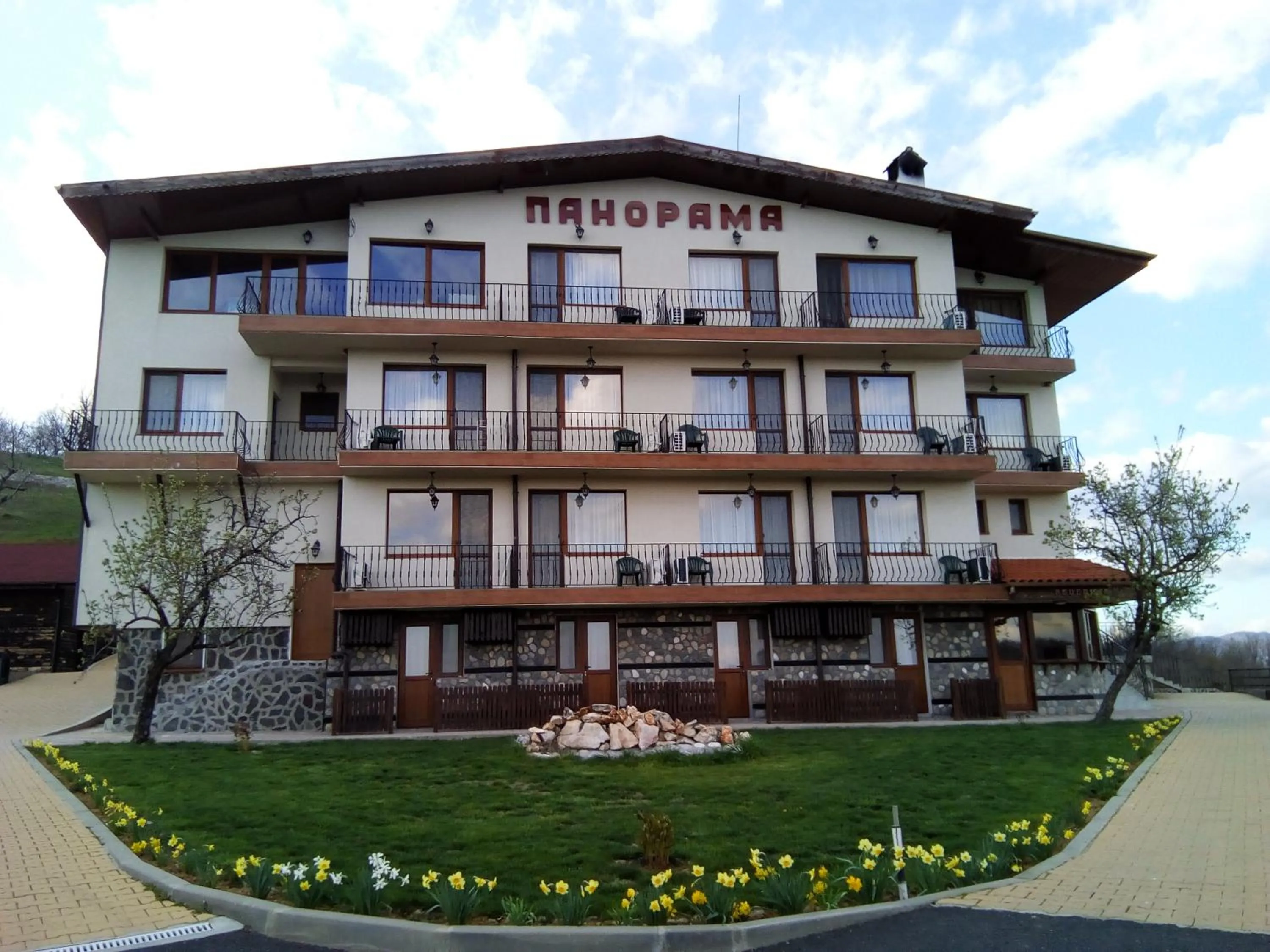 Property building in Panorama Family Hotel