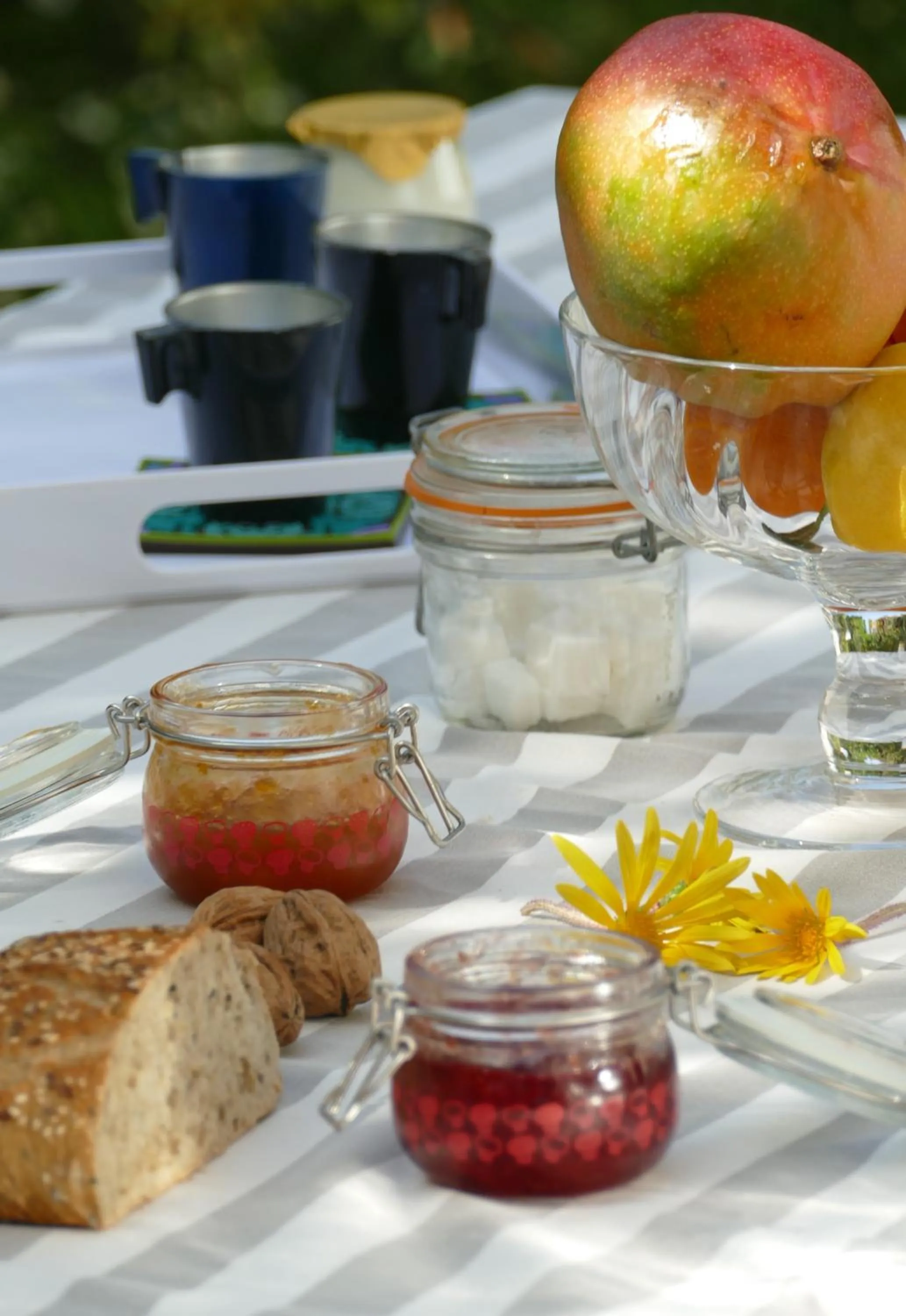 Continental breakfast in Villa Alessia