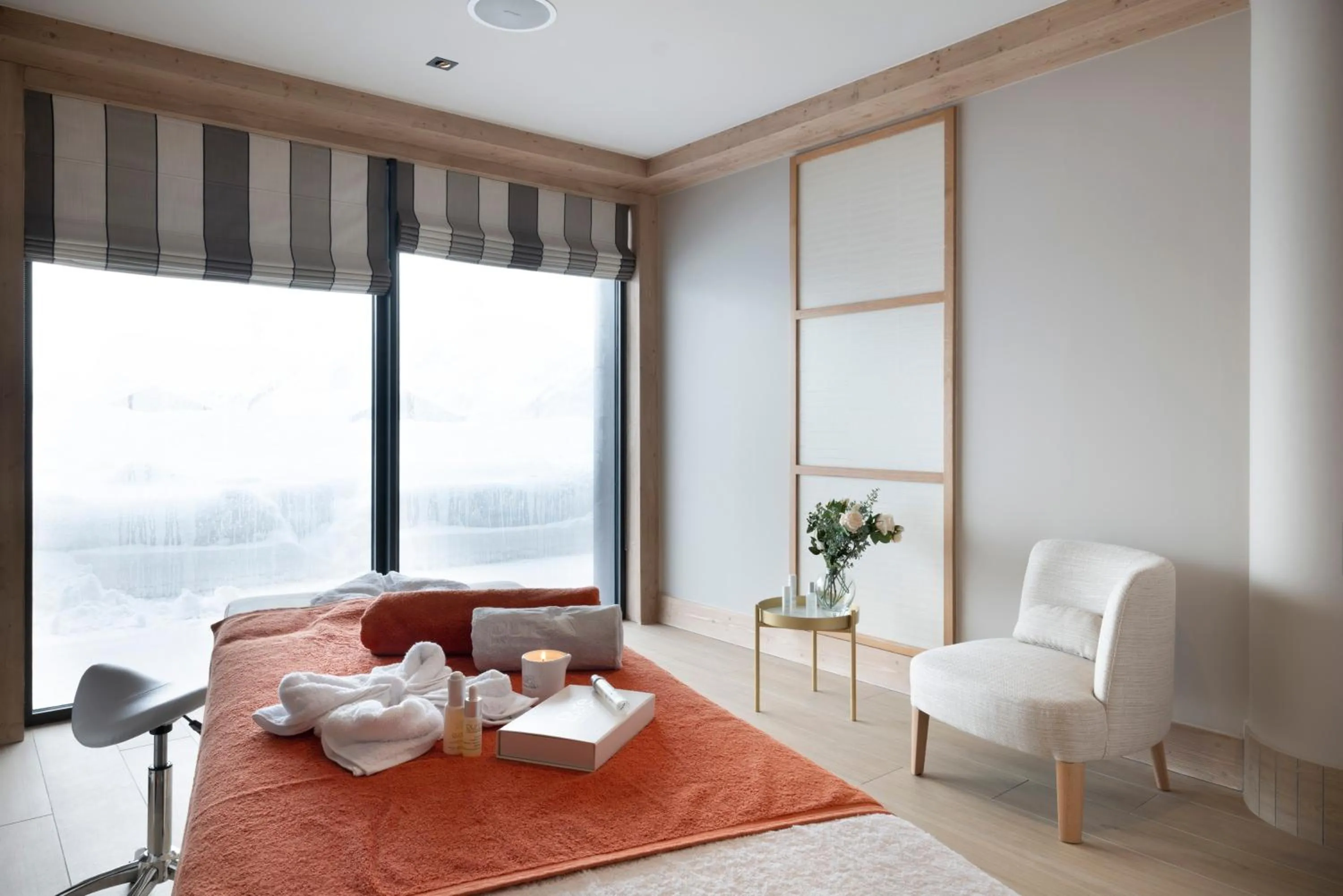 Spa and wellness centre/facilities, Bed in MGM Hôtels & Résidences - Résidence Alpen Lodge