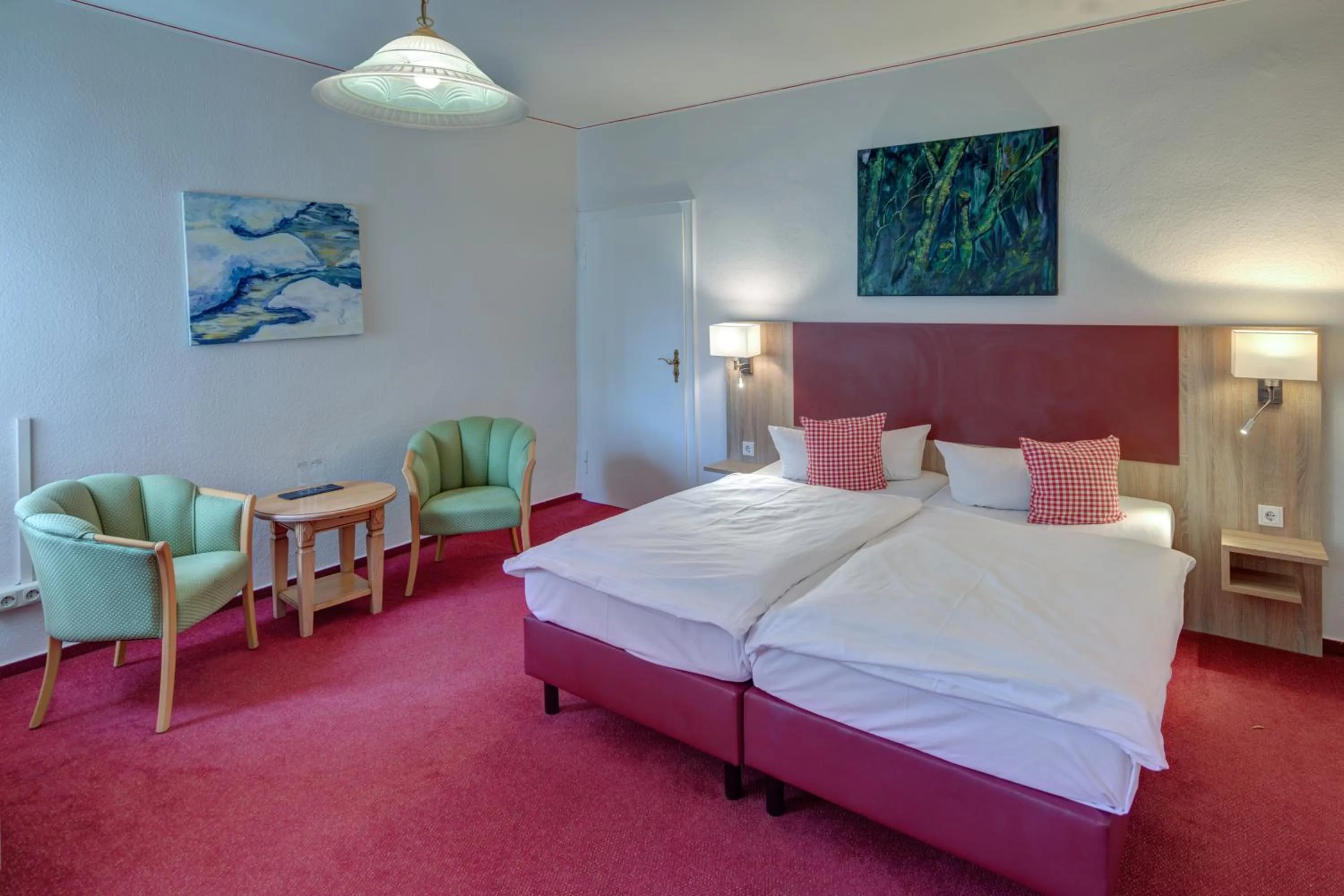 Photo of the whole room, Bed in Hotel Leander