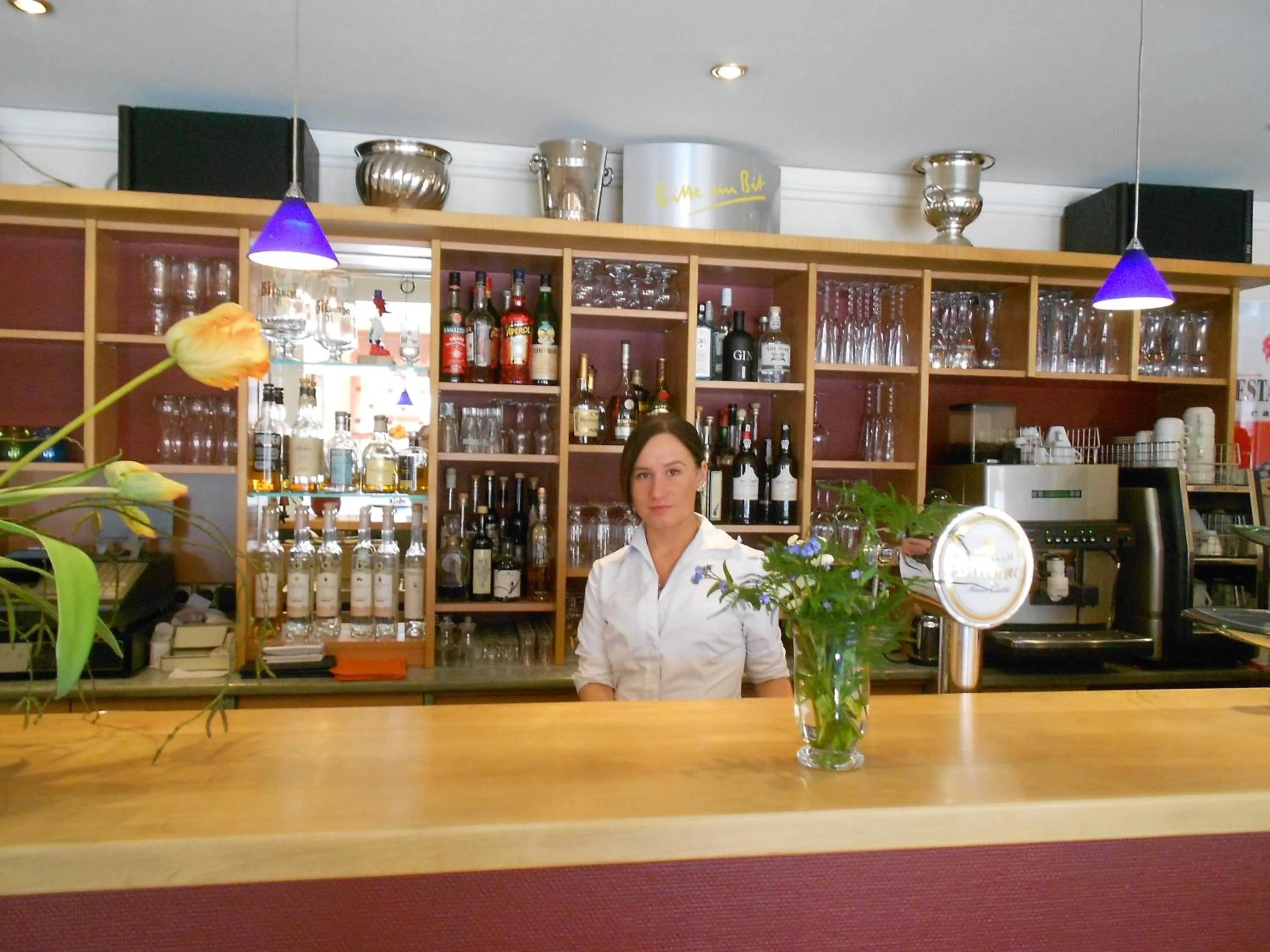 Lounge or bar in Hotel Leander