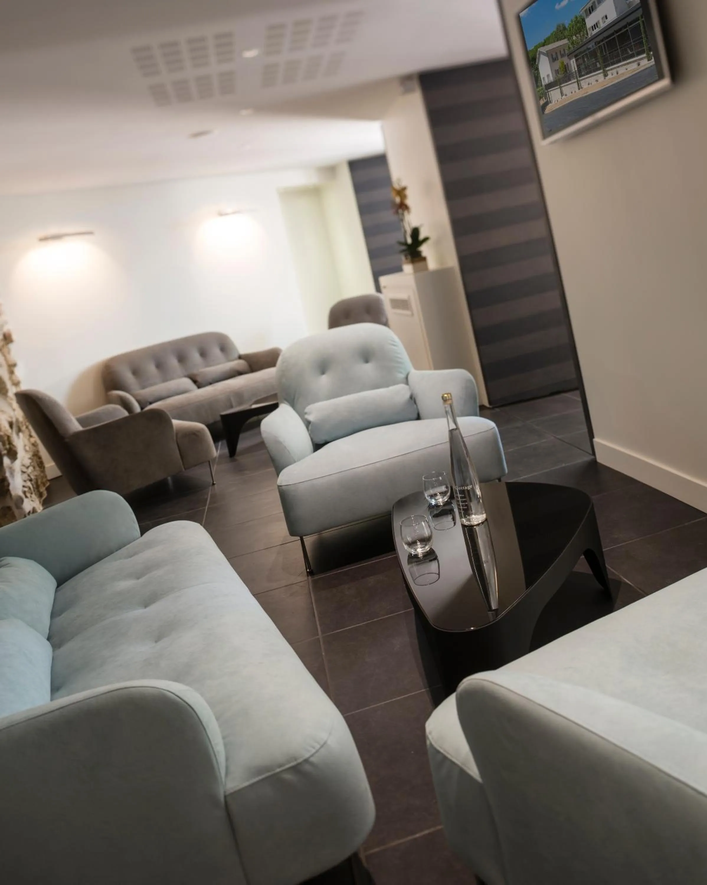 Lounge or bar in Le Cottage de Clairefontaine