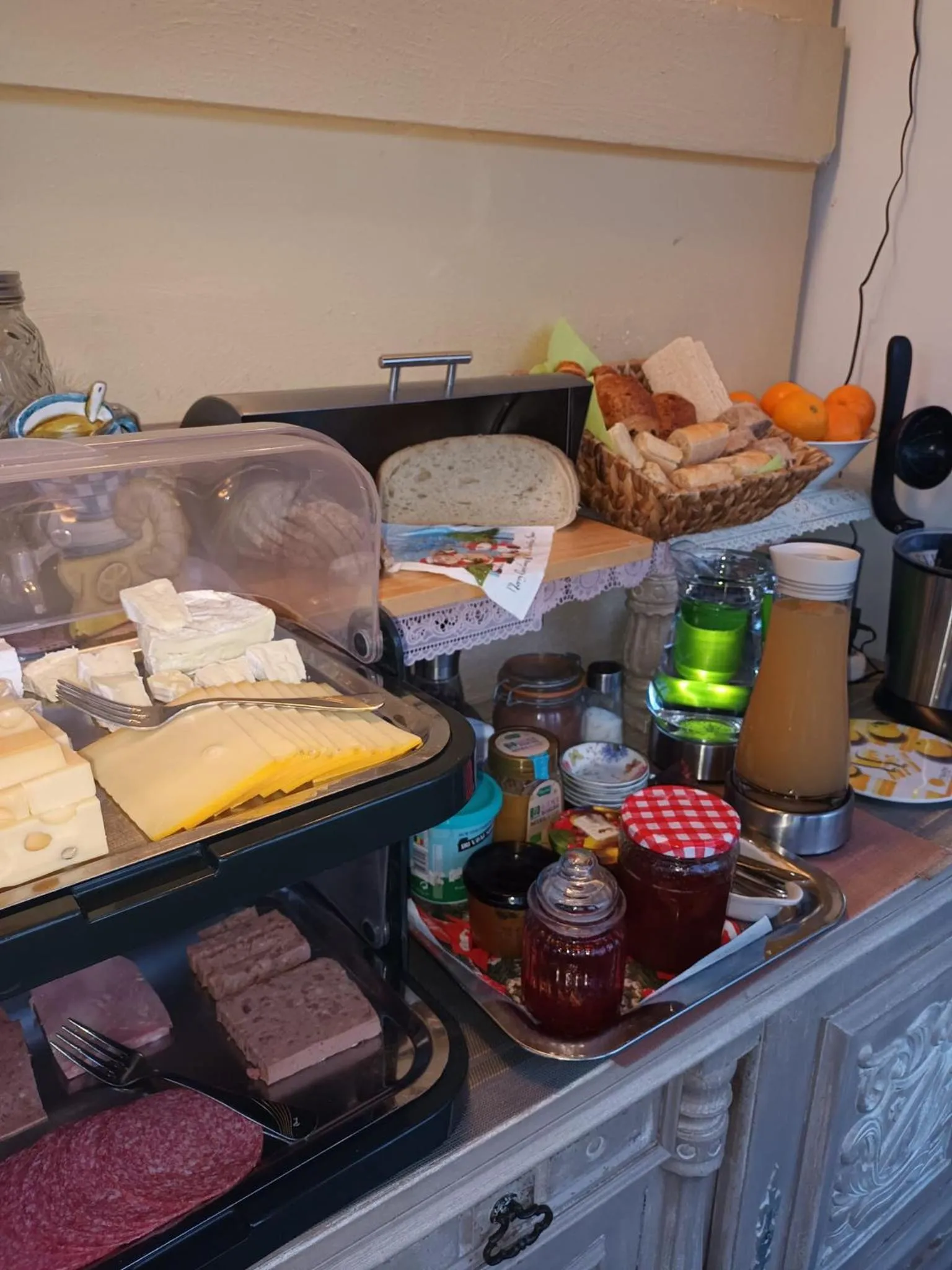 Breakfast in B&B Chatelet Cremers