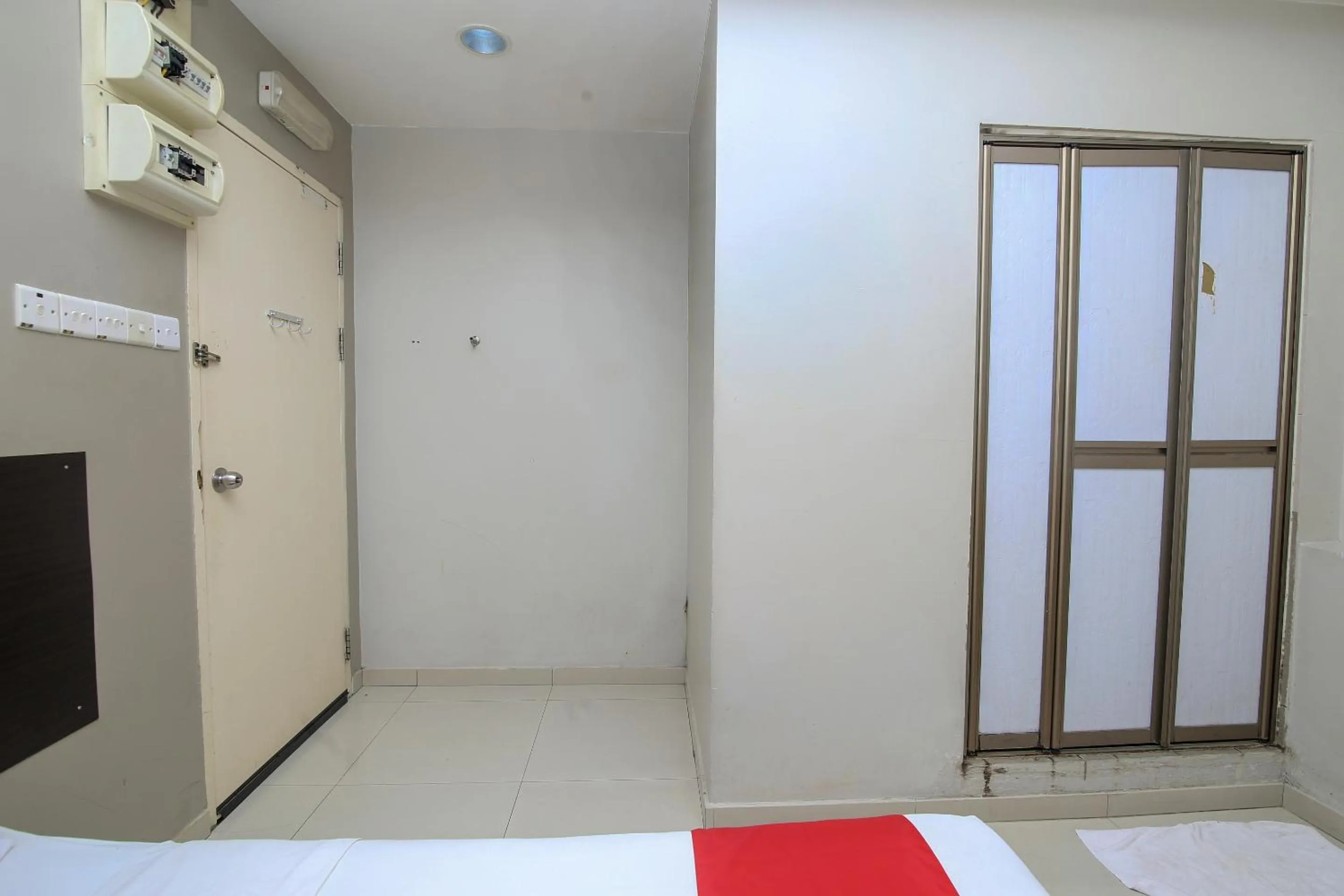 Bedroom, Bed in Hotel O Nice Stay Three Six Five Services