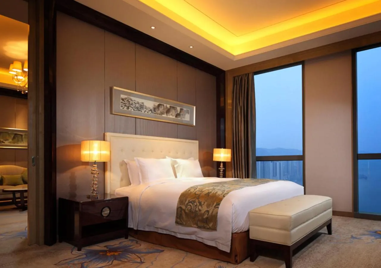 Bedroom, Bed in DoubleTree by Hilton Chongqing Wanzhou