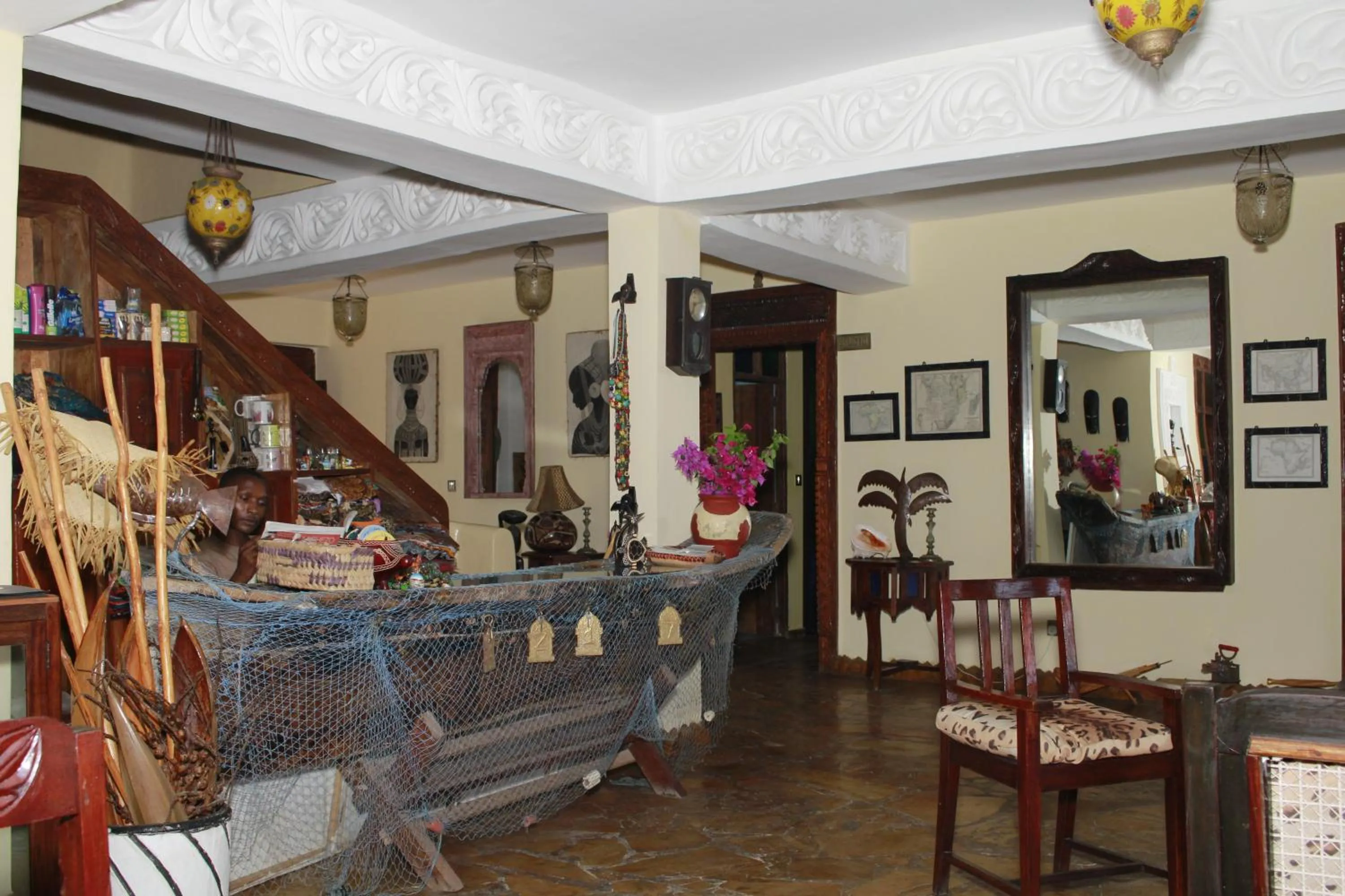 On-site shops in Zanzibar House Boutique Hotel