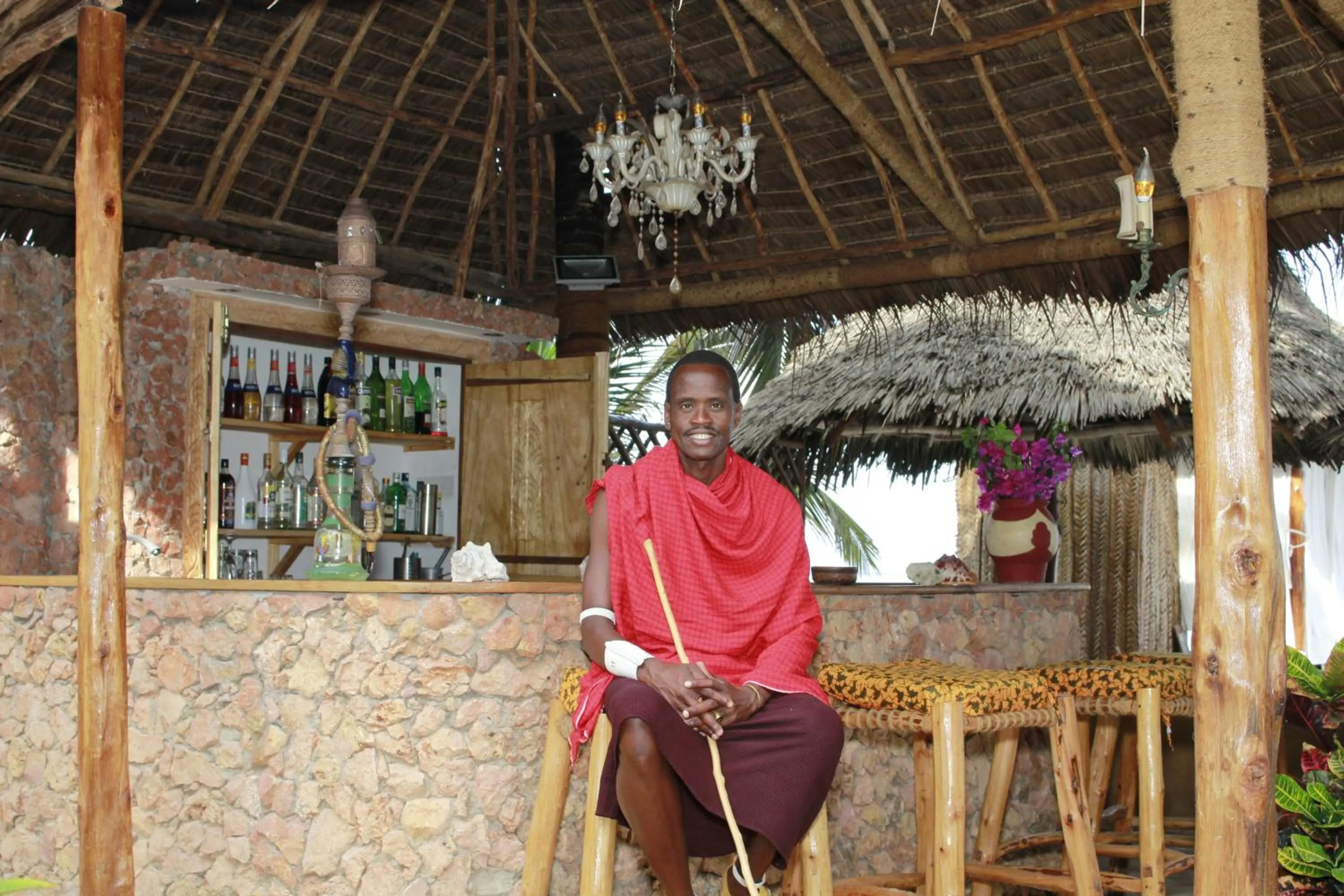 Staff in Zanzibar House Boutique Hotel