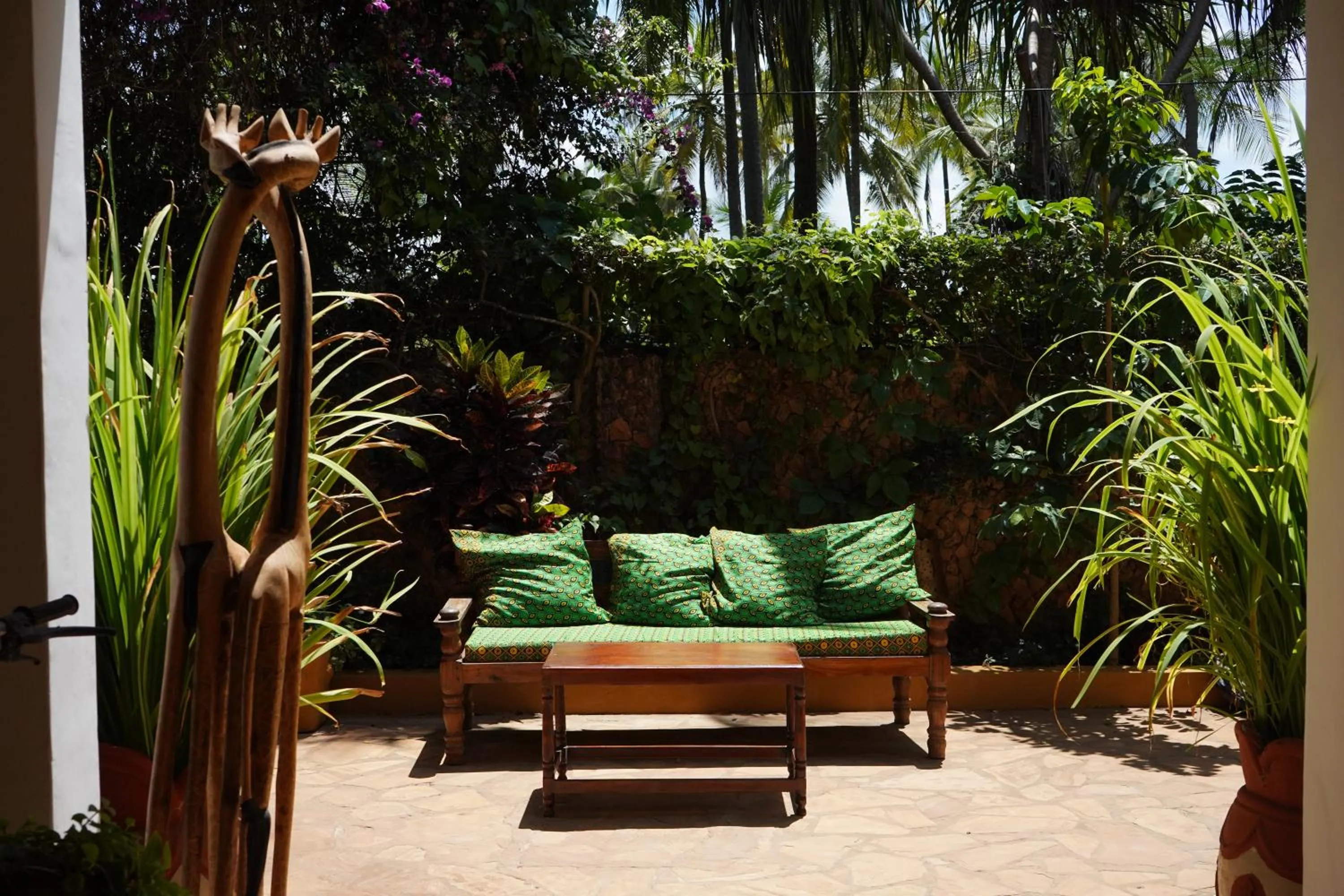 Garden in Zanzibar House Boutique Hotel