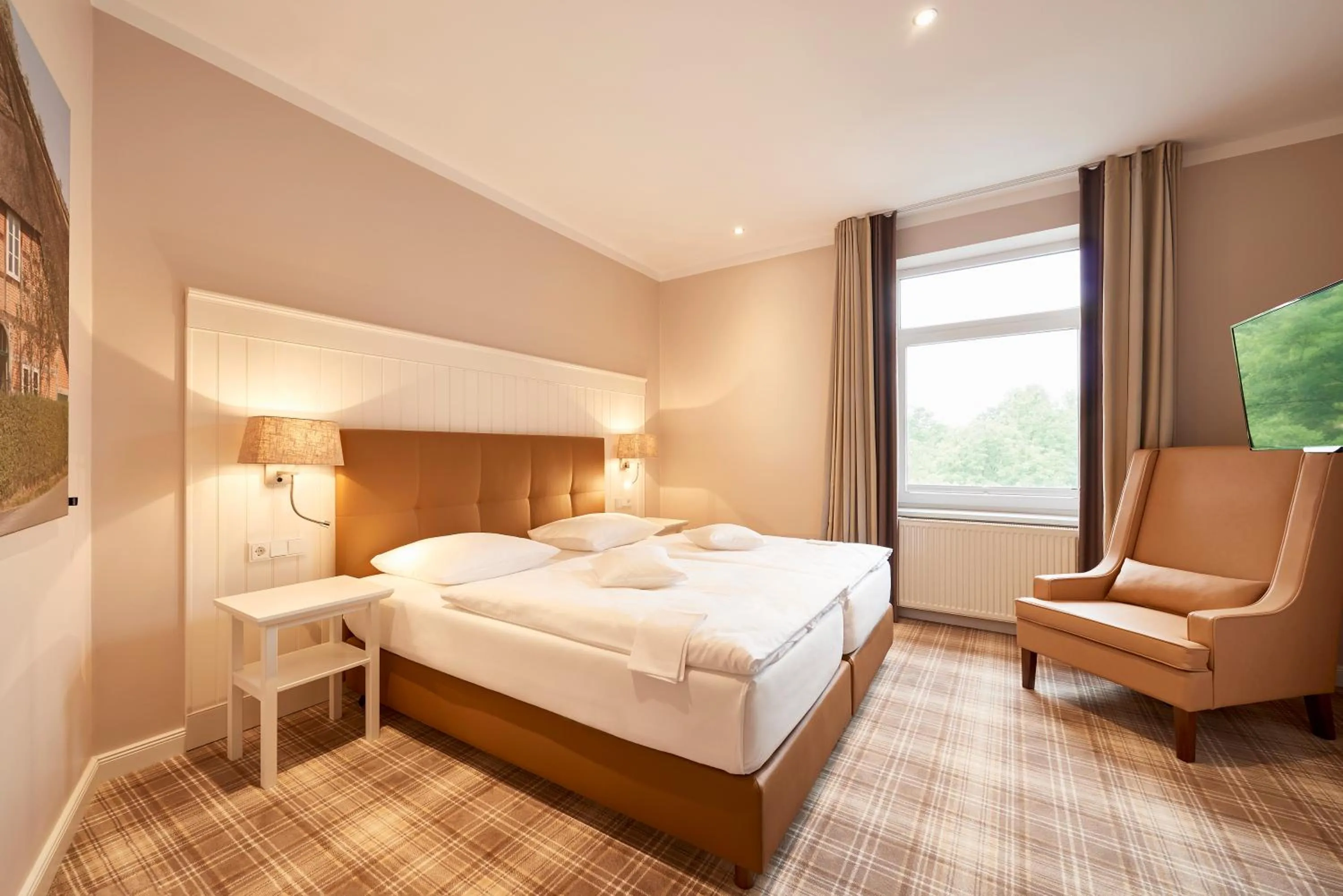 Bed in MUNTE - Wellnesshotel am Stadtwald