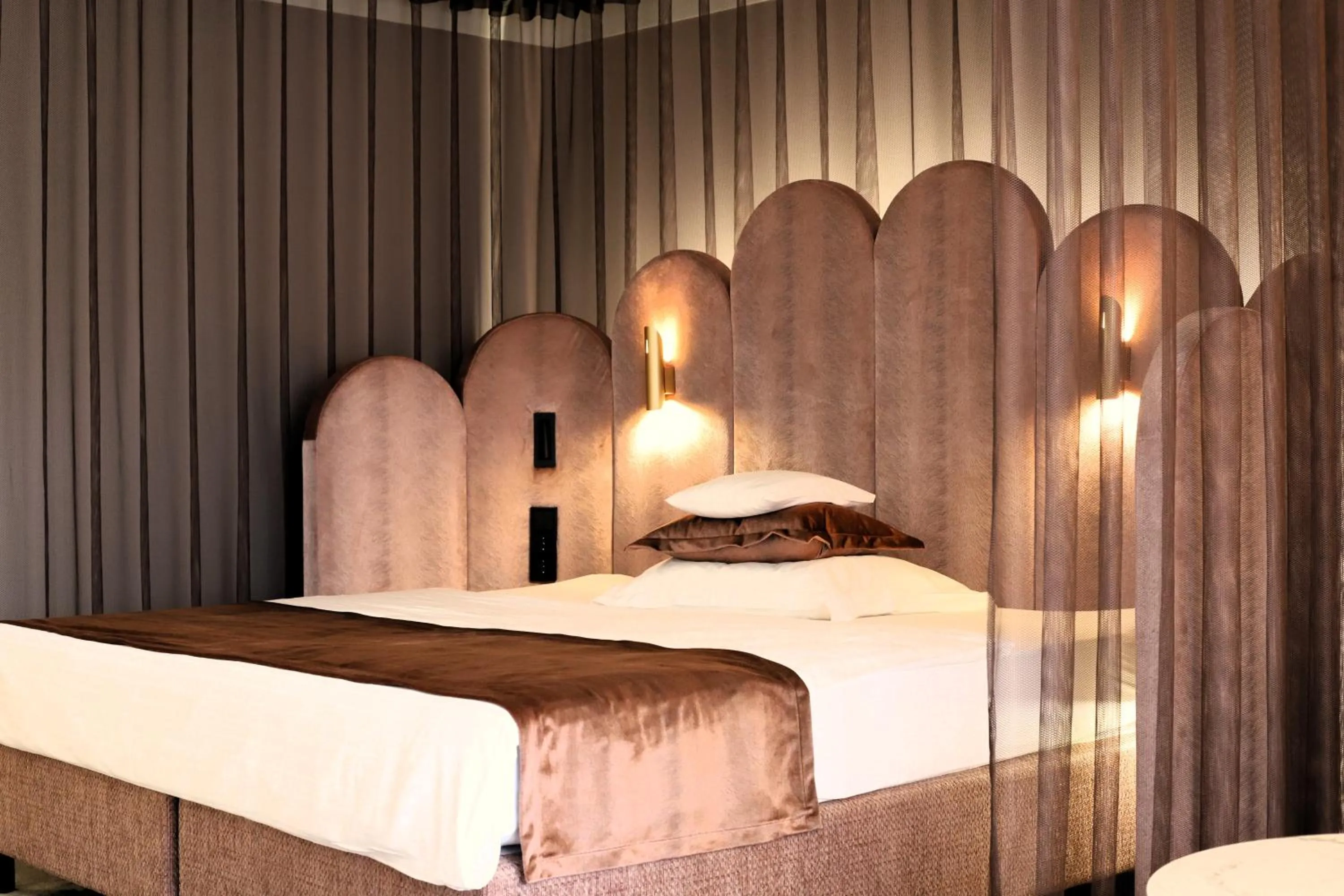 Bed in Hotel Waldkrug