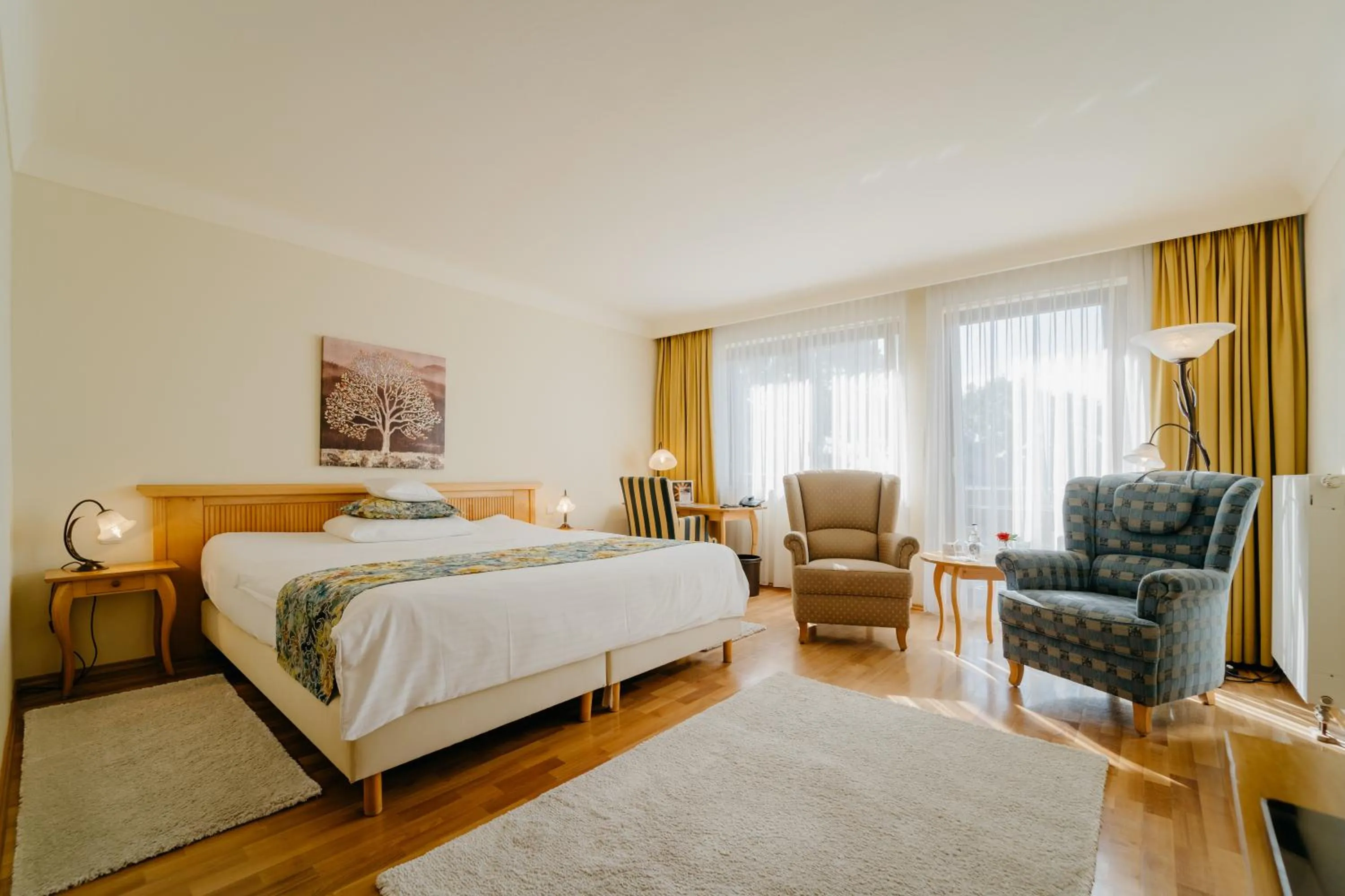 Bed in Hotel Waldkrug