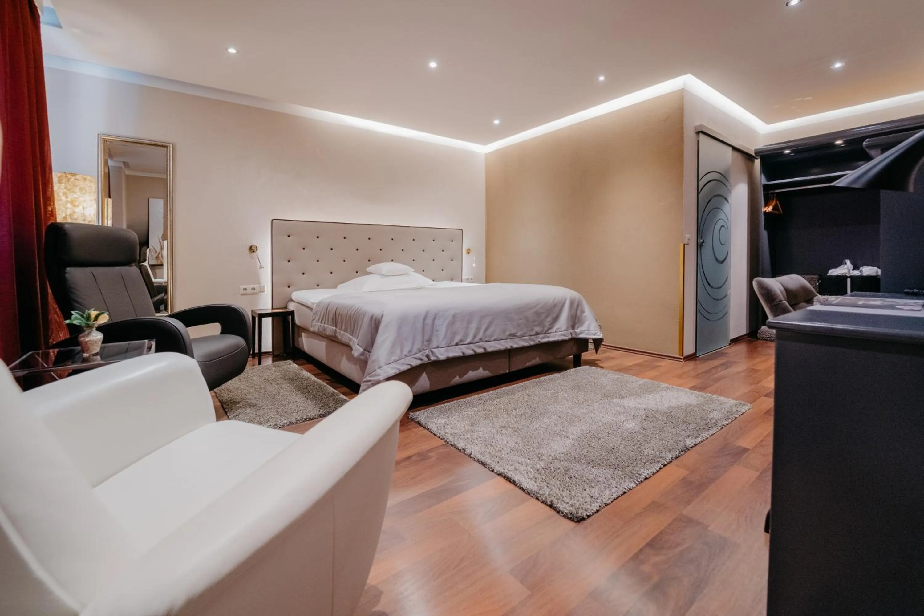 Bed in Hotel Waldkrug