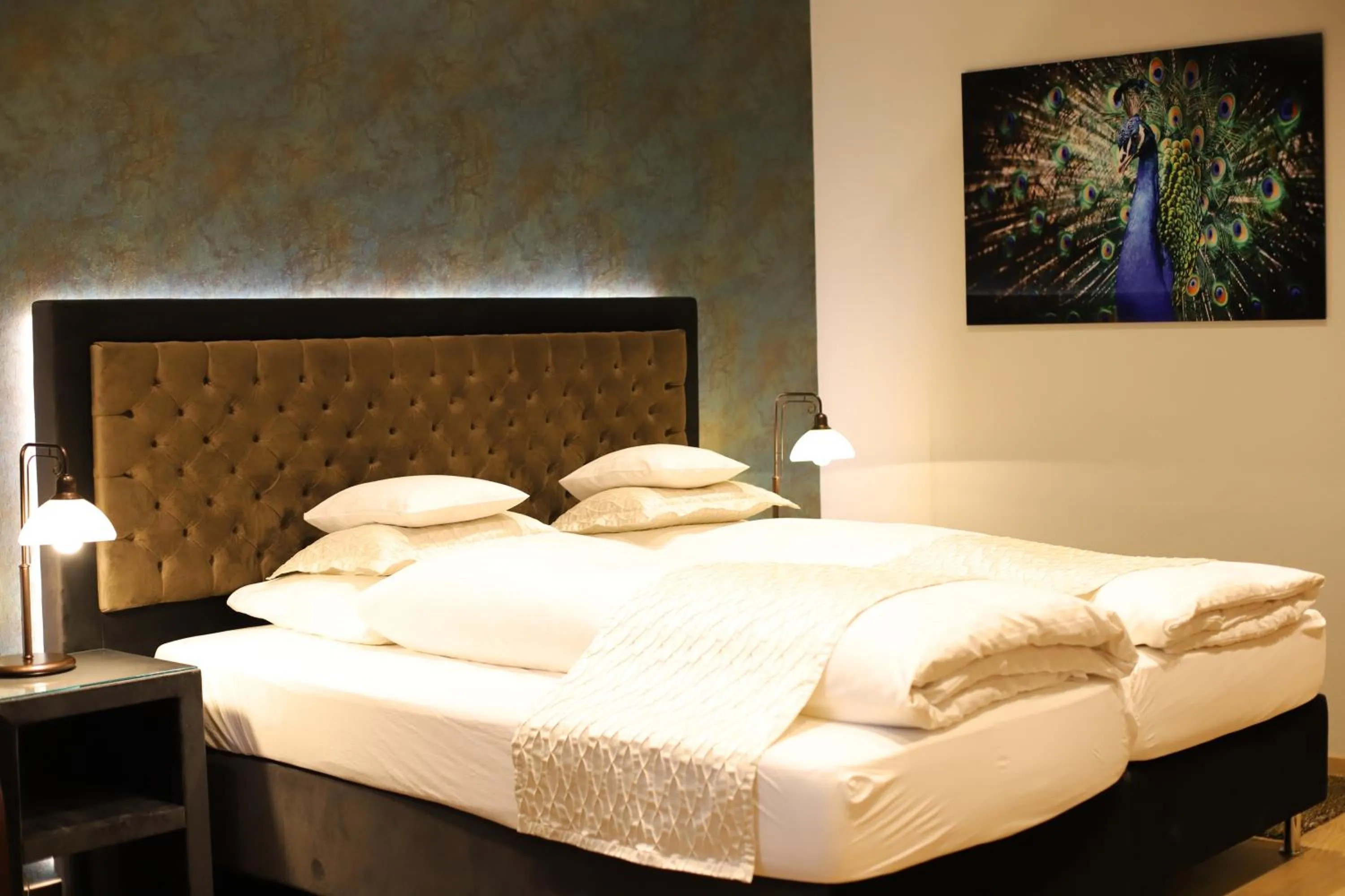 Photo of the whole room, Bed in Hotel Waldkrug