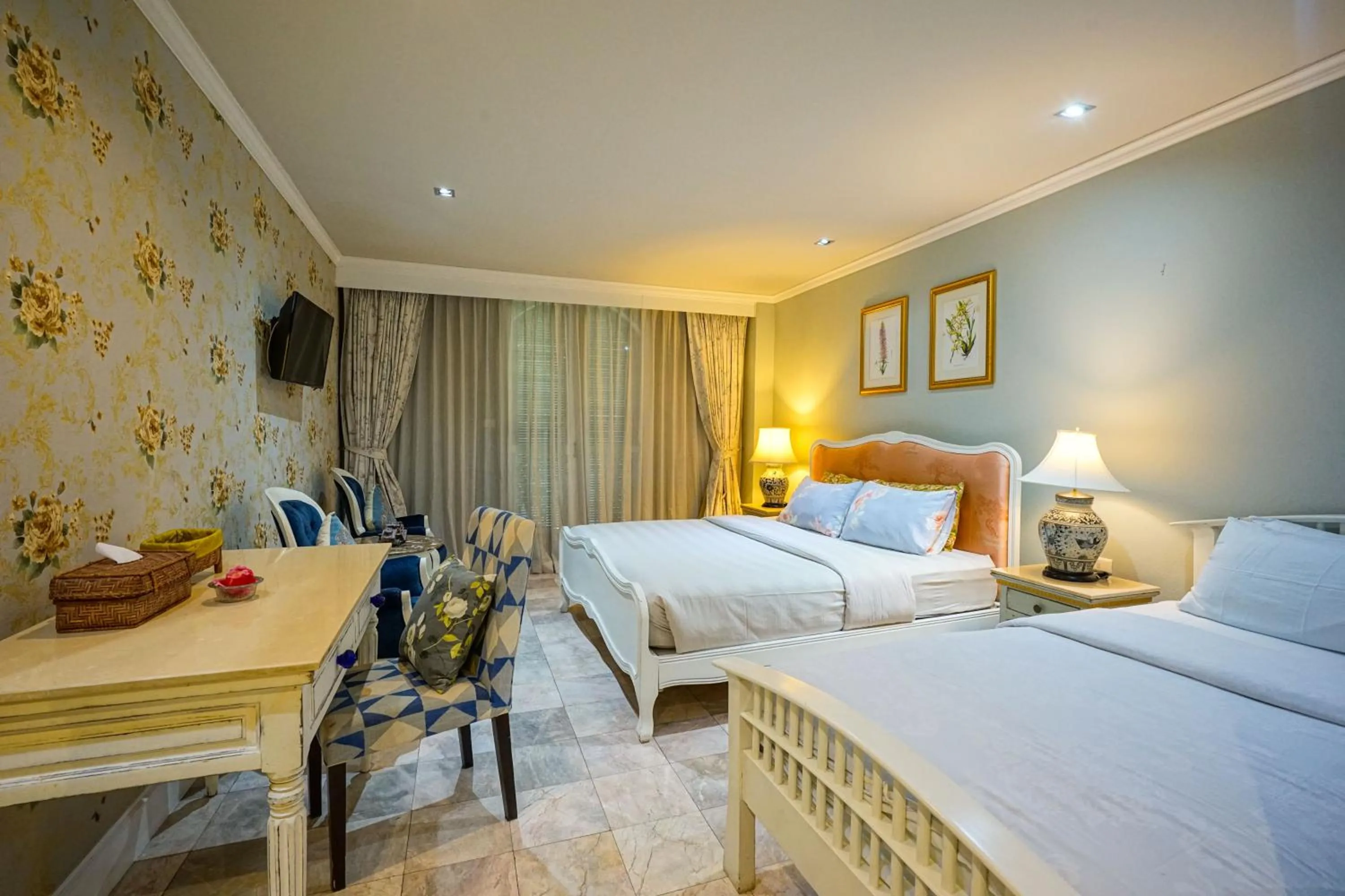 Bed in At Pingnakorn Huaykaew