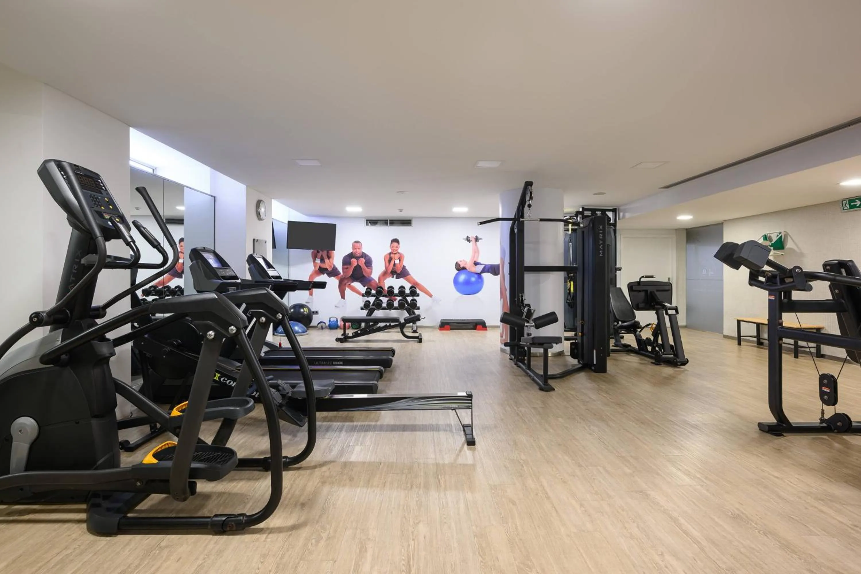 Fitness centre/facilities in Meliá Setúbal