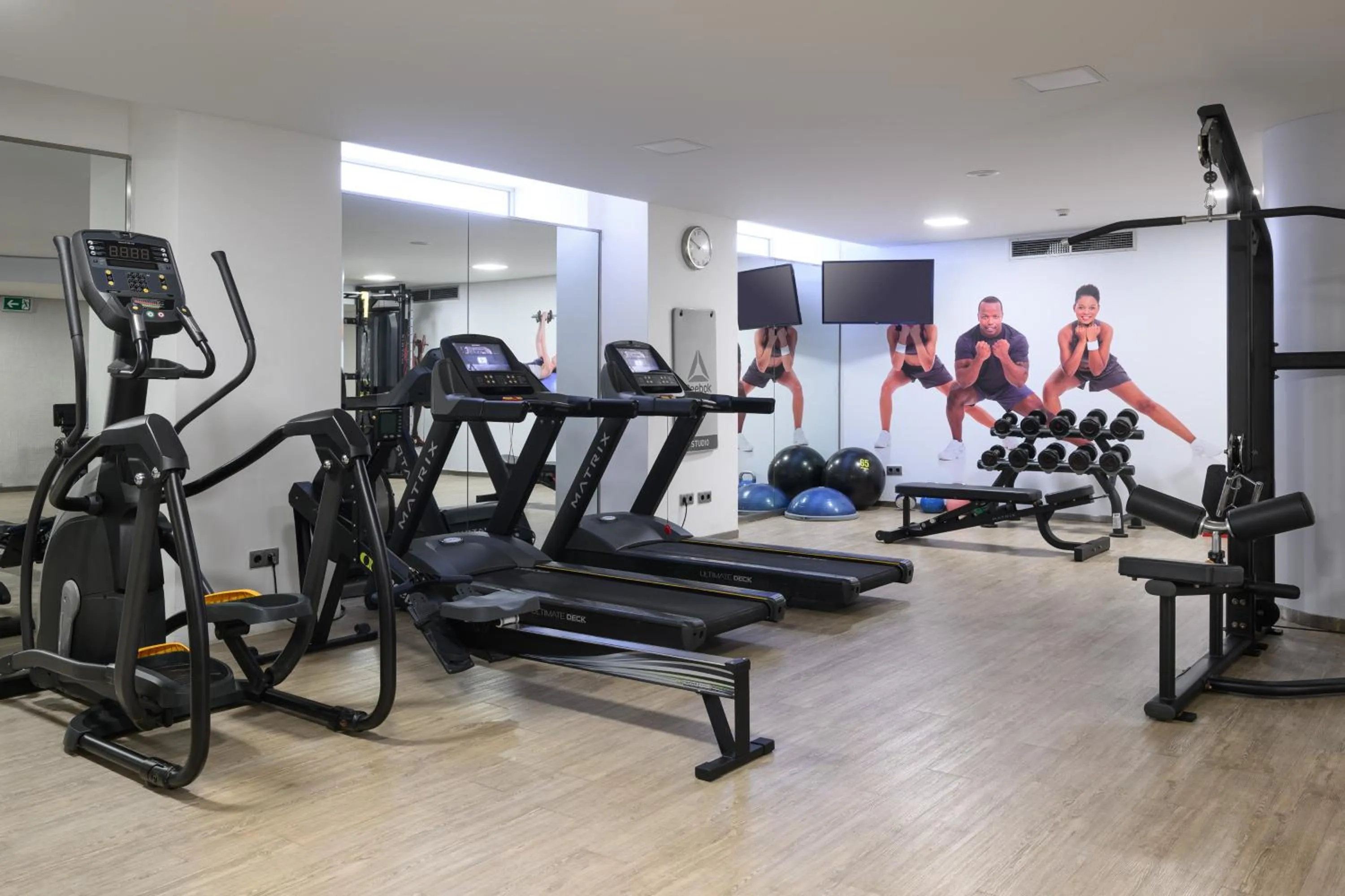 Fitness centre/facilities in Melia Setubal