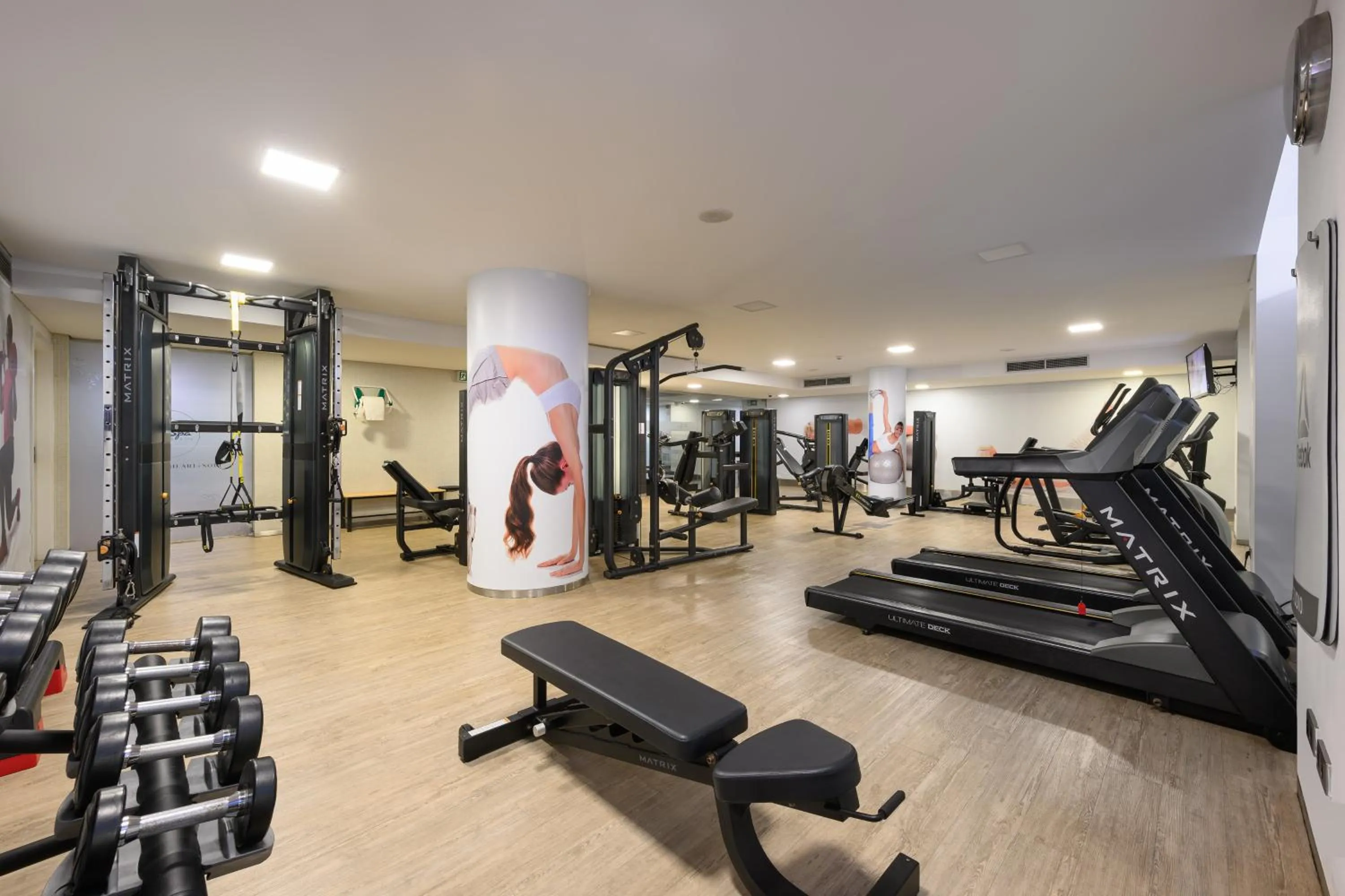 Fitness centre/facilities in Melia Setubal