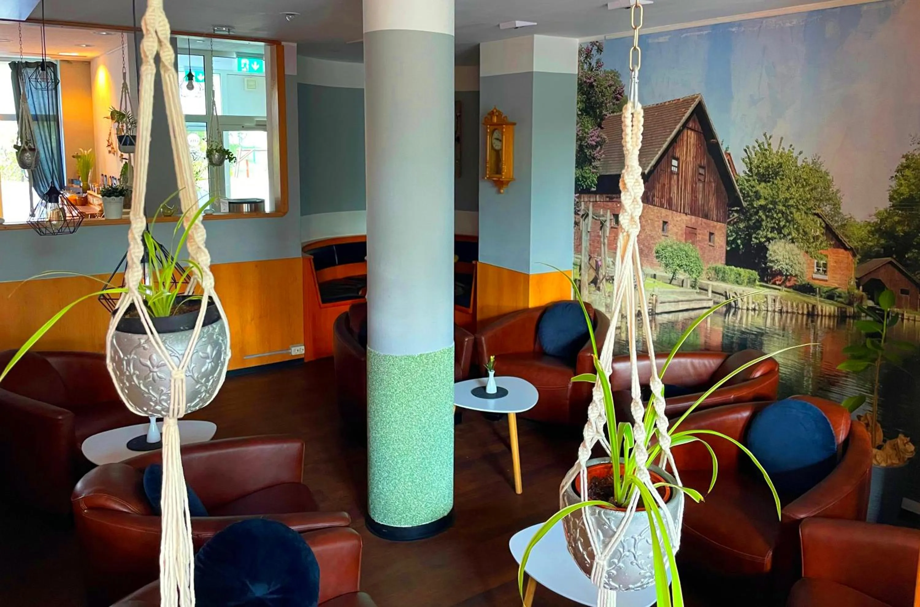 Lobby or reception in Best Western Spreewald