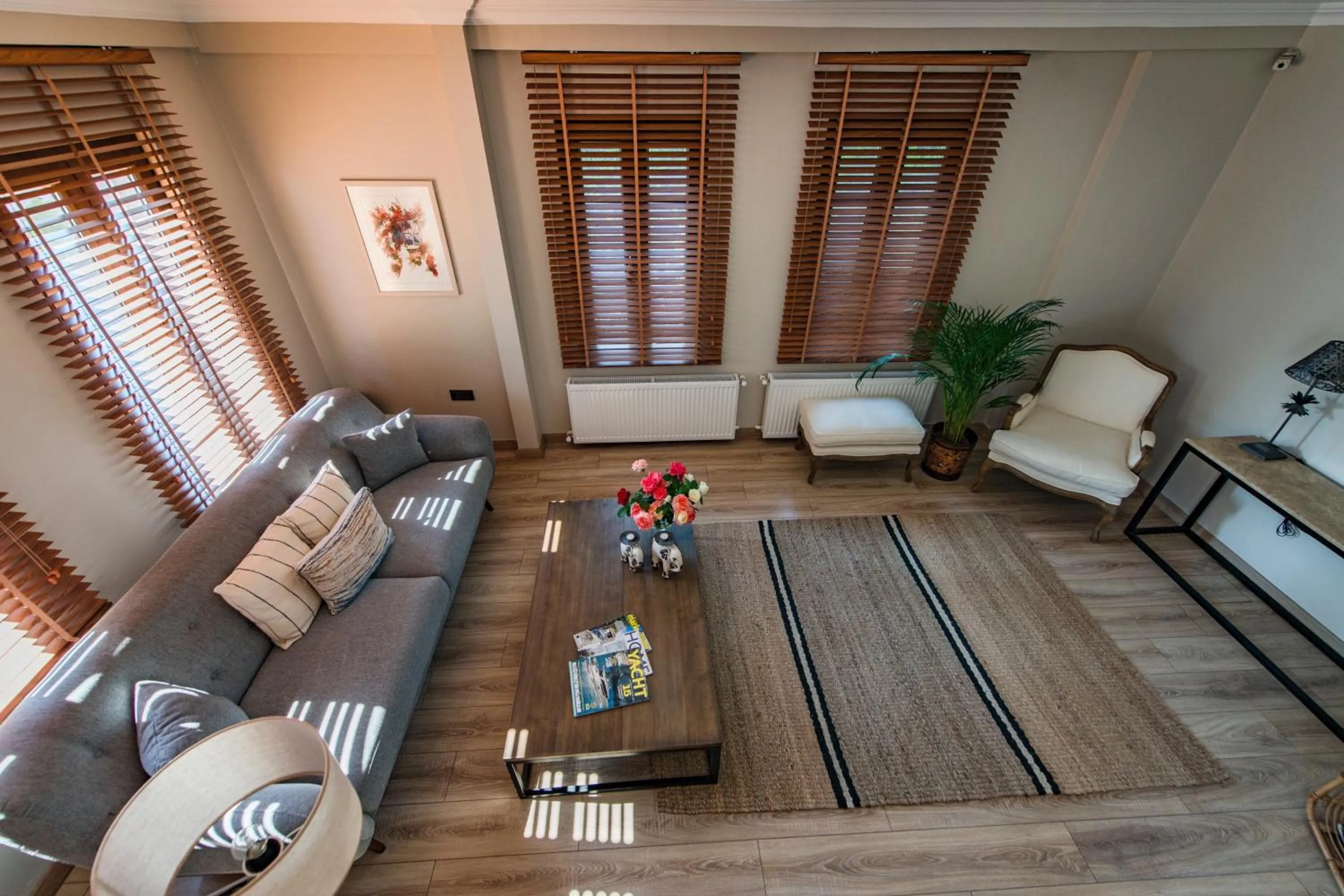 Library in Elia Hotel Cunda by Ortunc