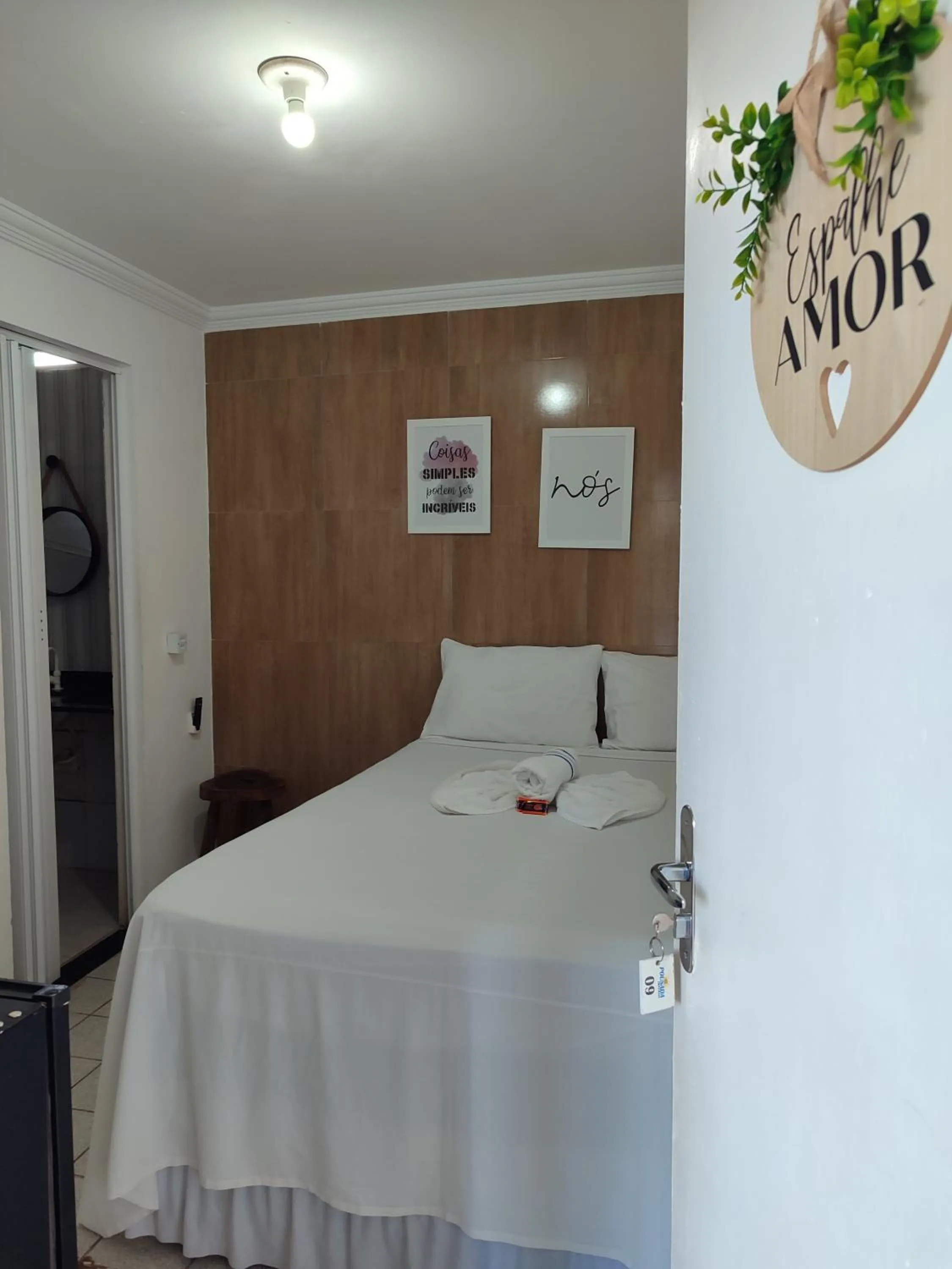 Bed in Ecomar Pousada