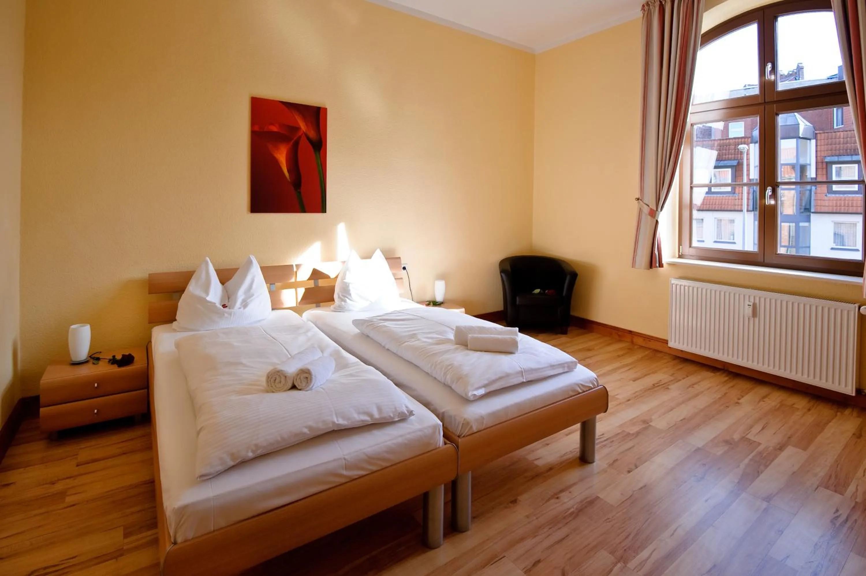 Bed in Hotel Am Alten Hafen