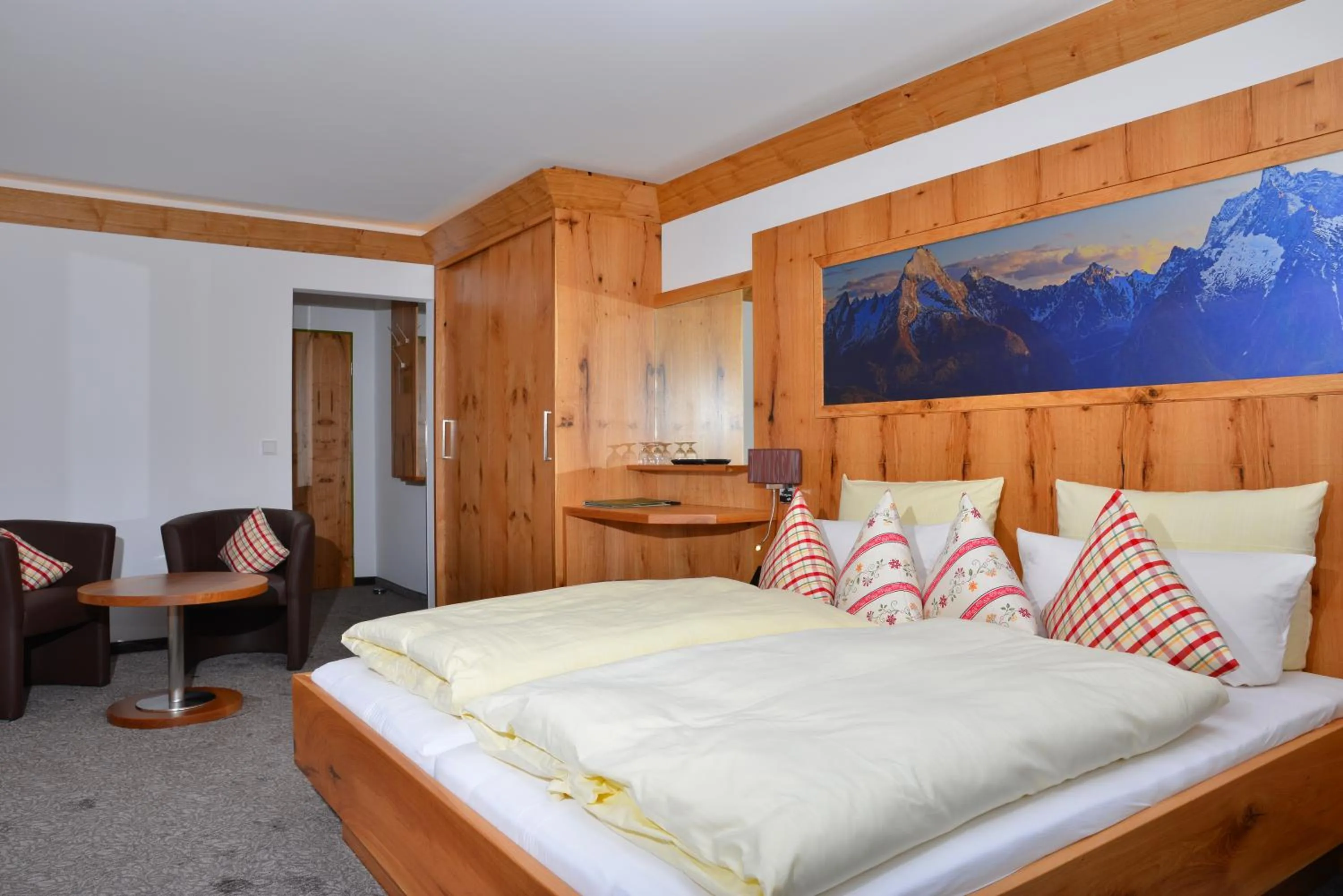 Bed in Alpenhotel Denninglehen