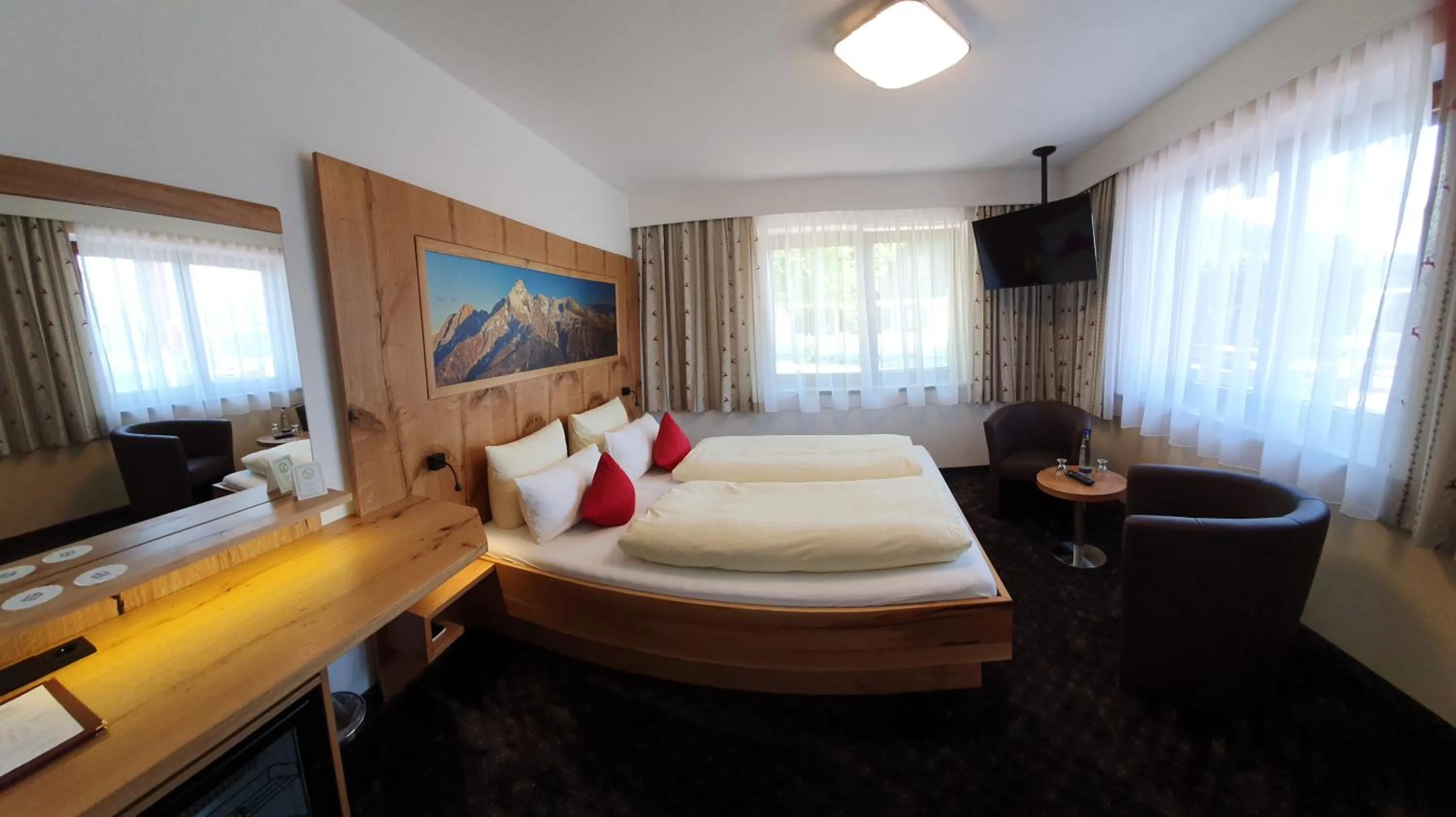 Bed in Alpenhotel Denninglehen