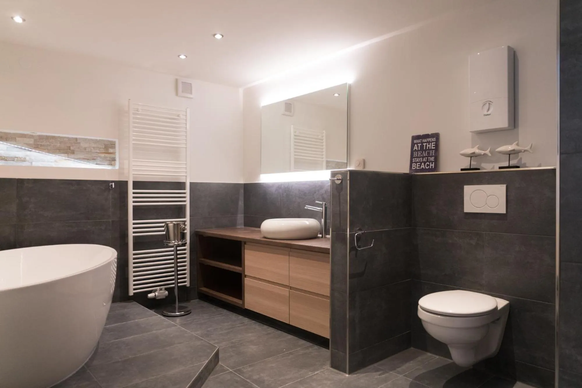 Bathroom in Hotel Stadt Cuxhaven