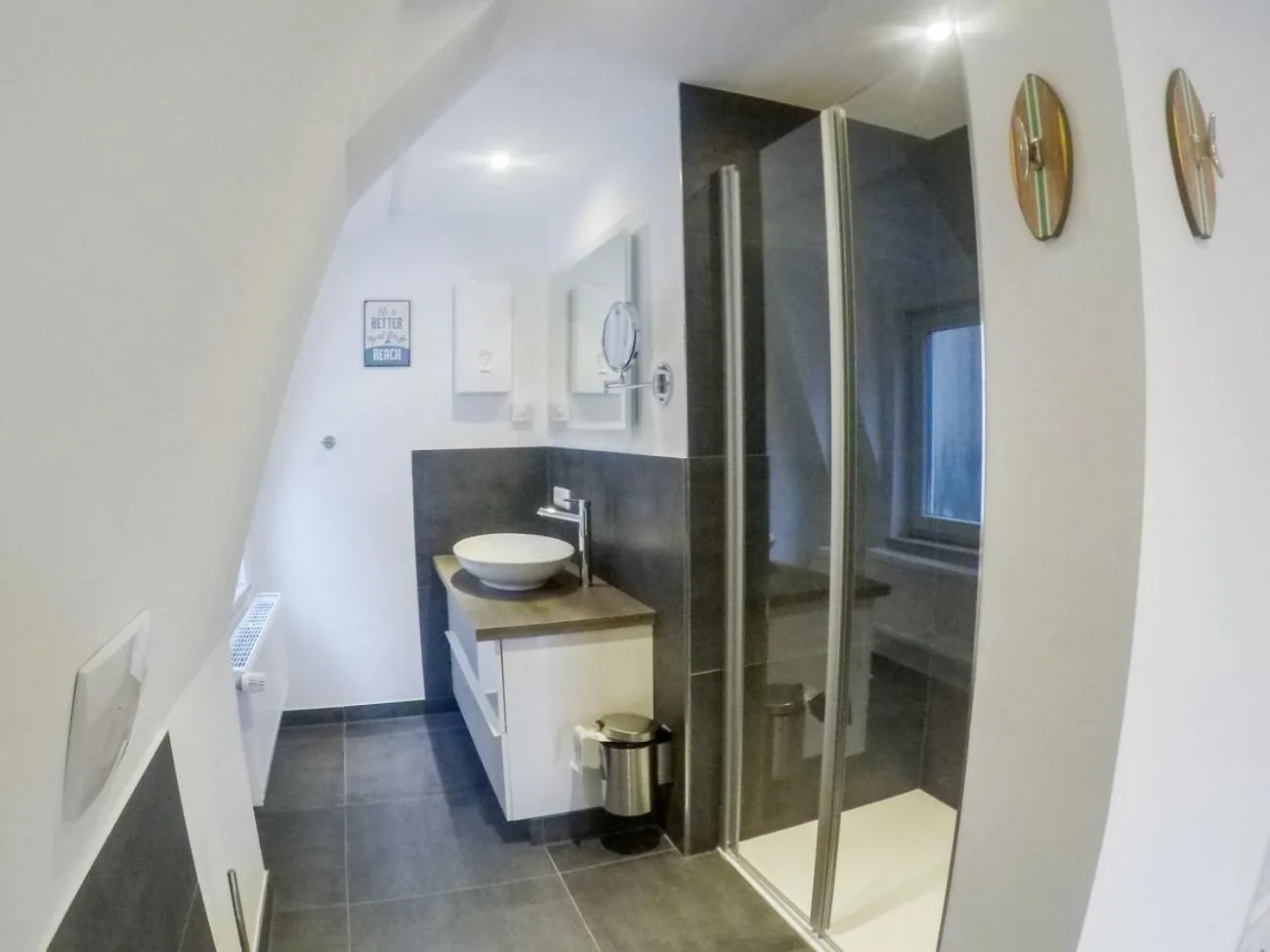 Bathroom in Hotel Stadt Cuxhaven