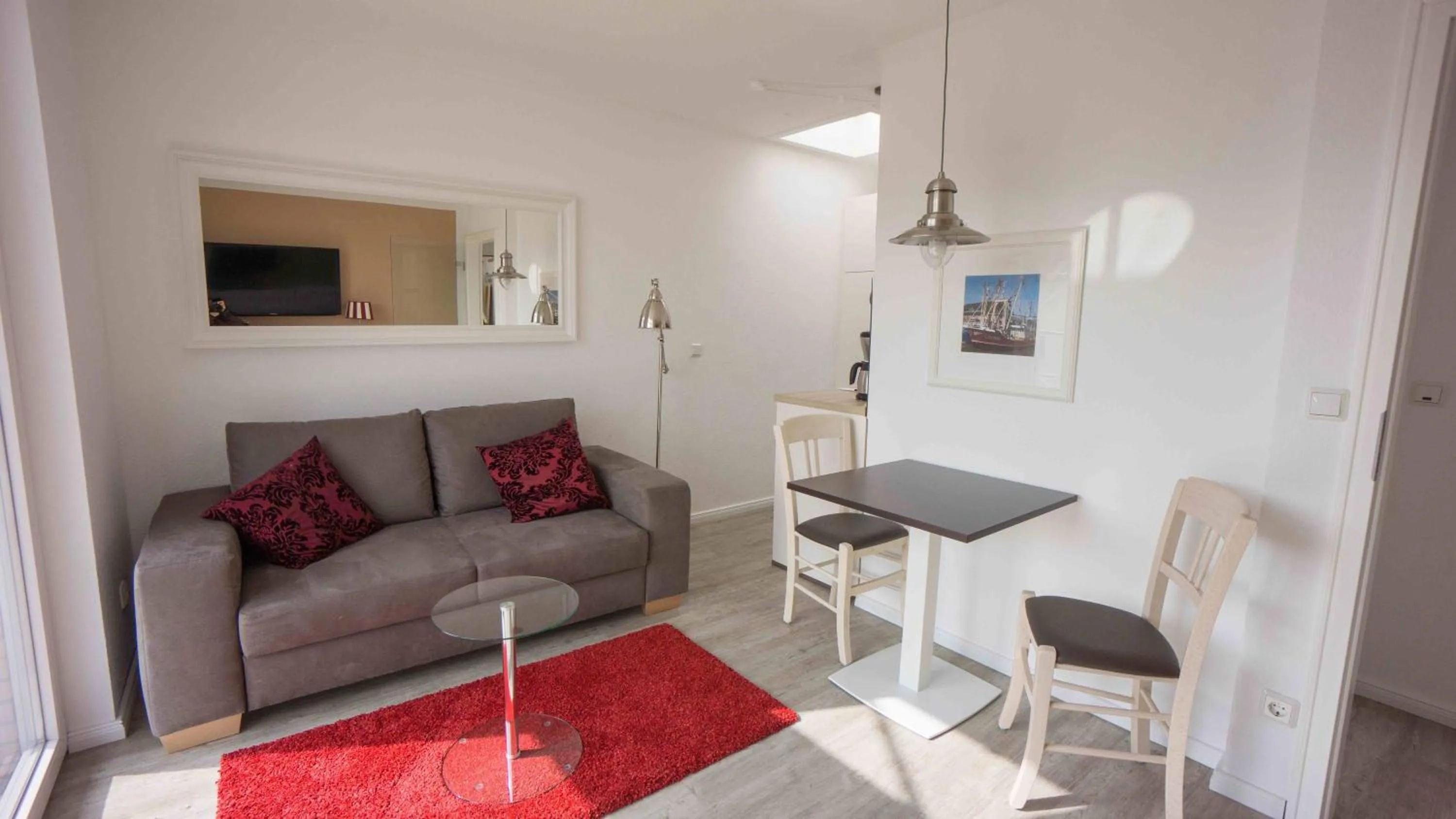 Living room in Hotel Stadt Cuxhaven