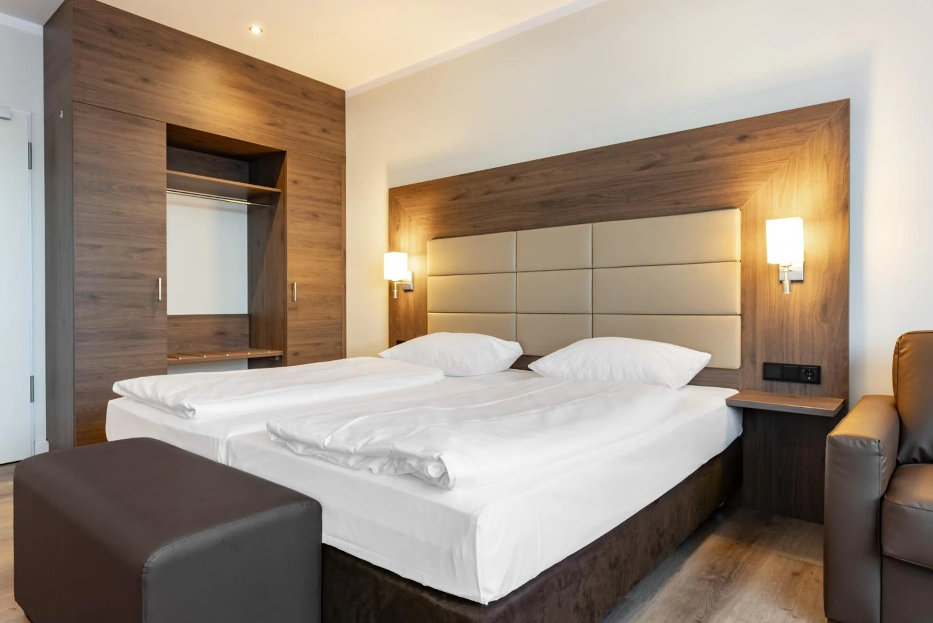 Bed in Hotel Ohlenhoff