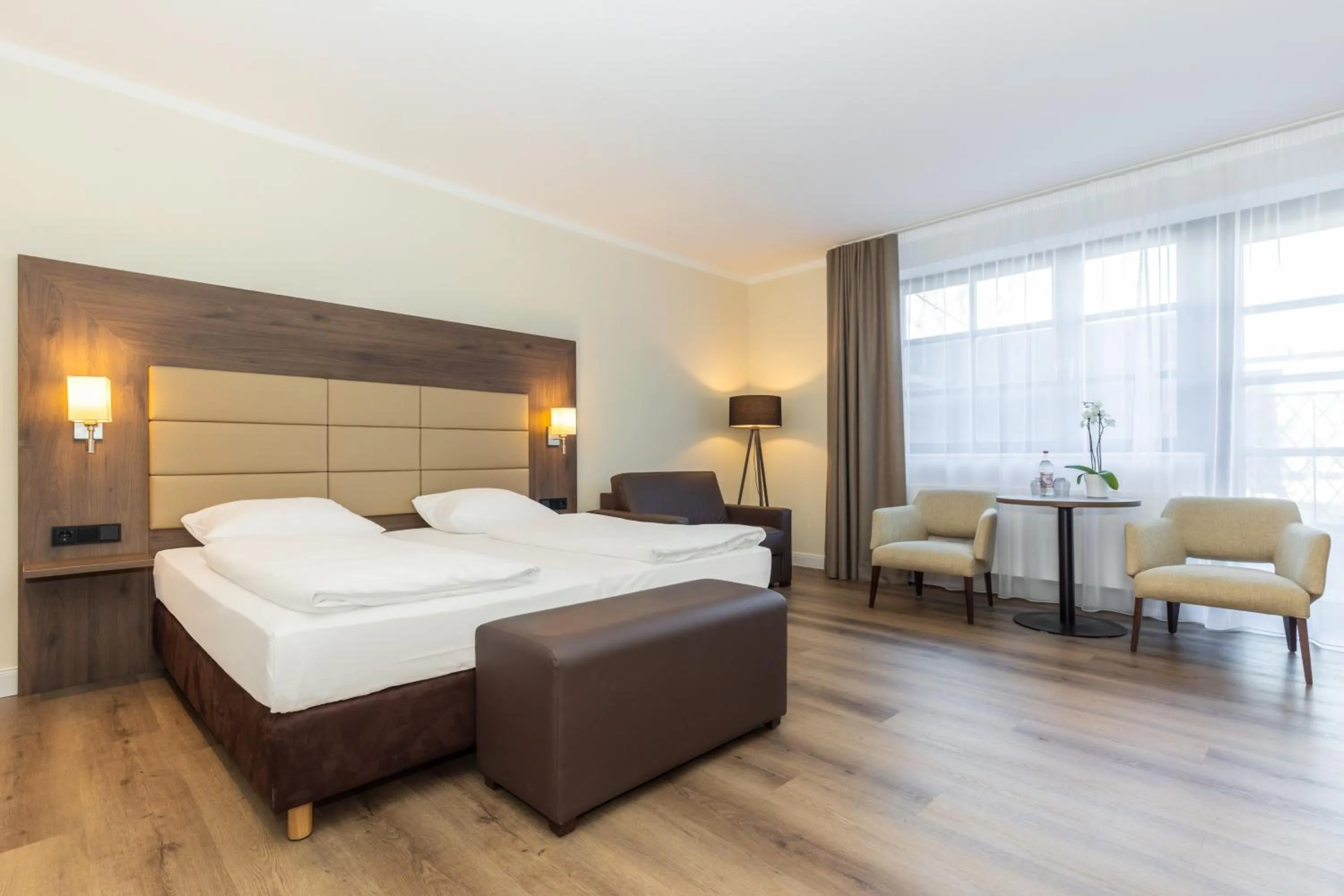 Bed in Hotel Ohlenhoff