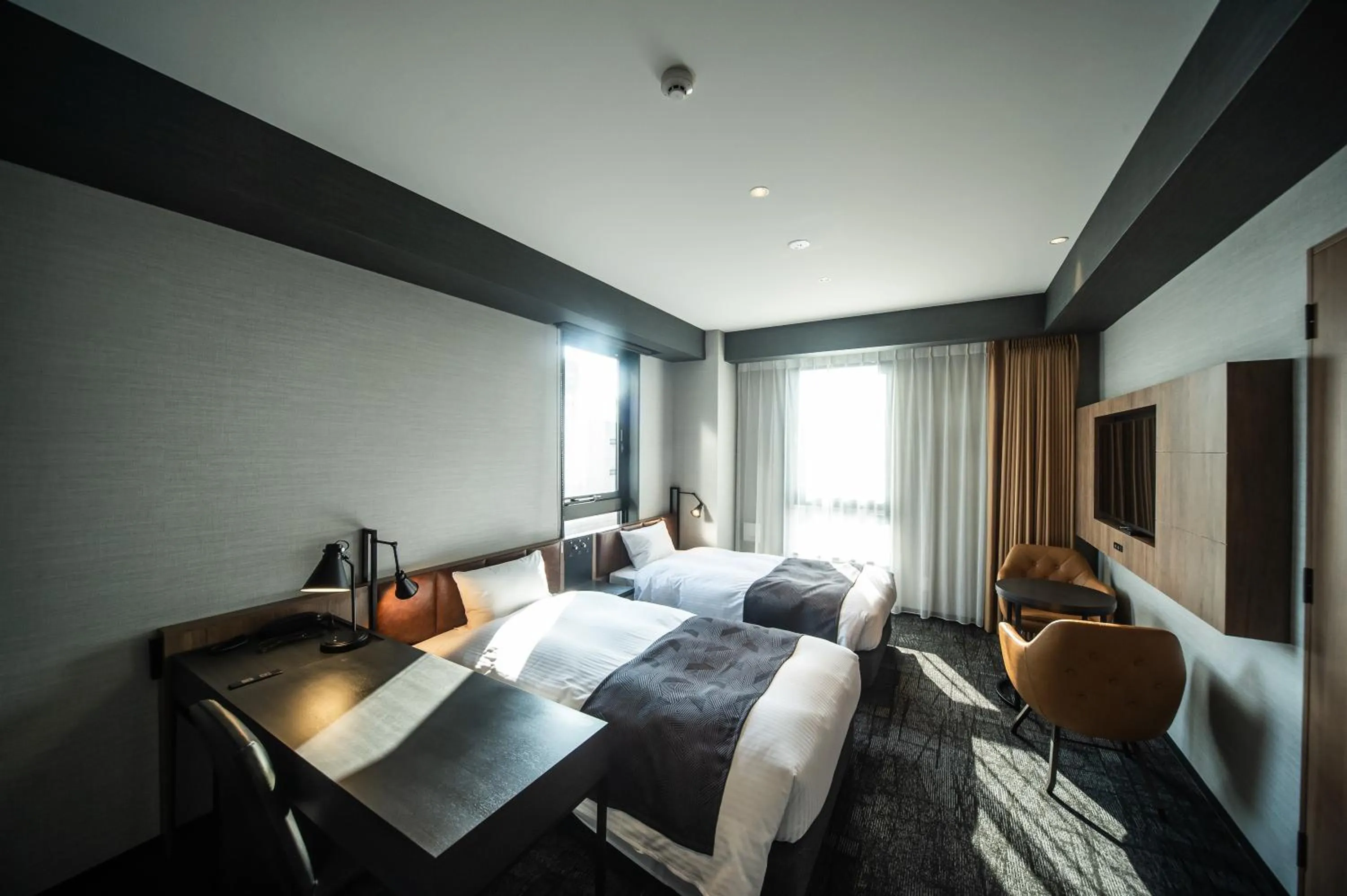 Bed in Joytel Hotel Osaka Shinsekai