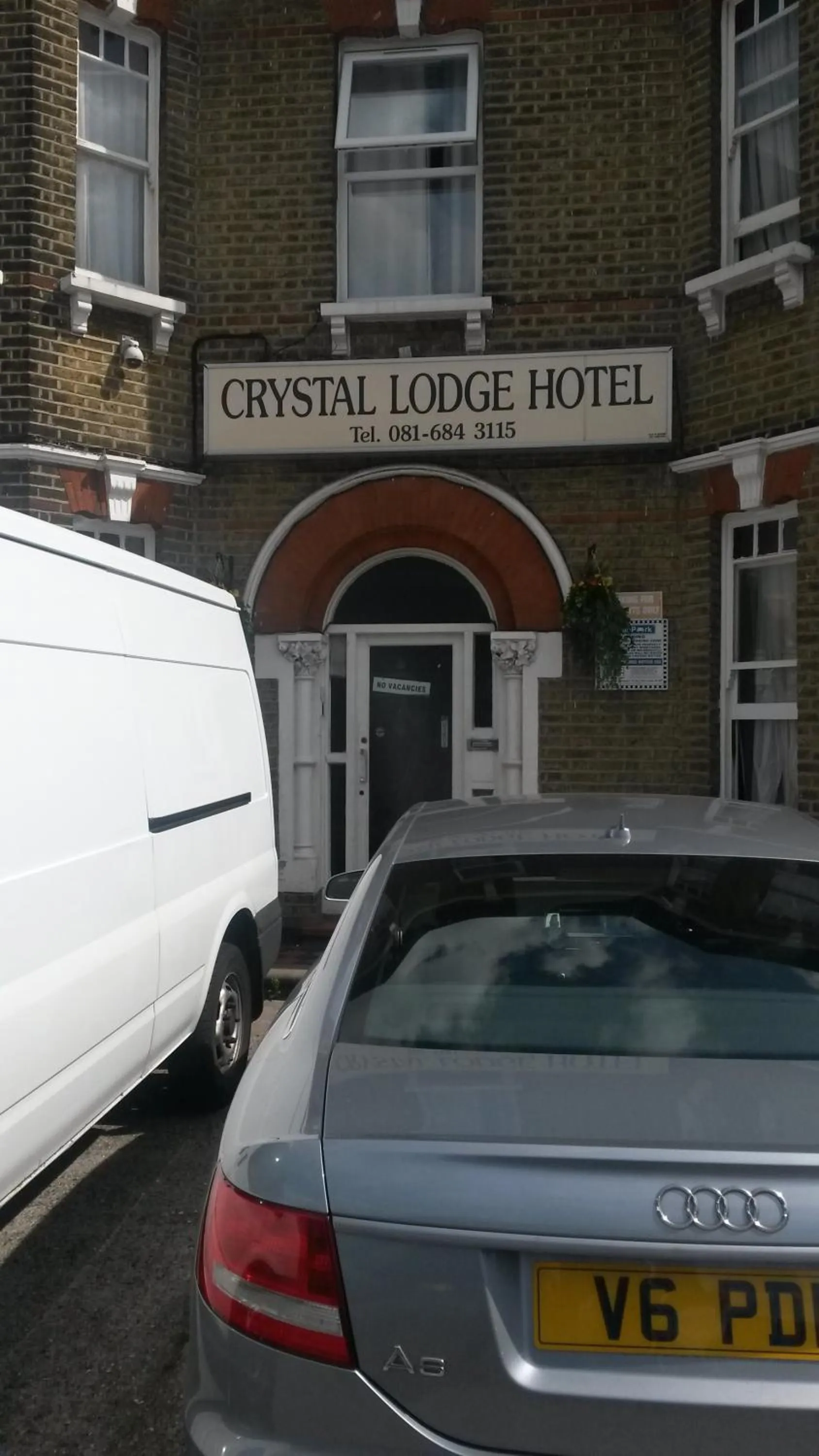 Facade/entrance in The Crystal Lodge Hotel