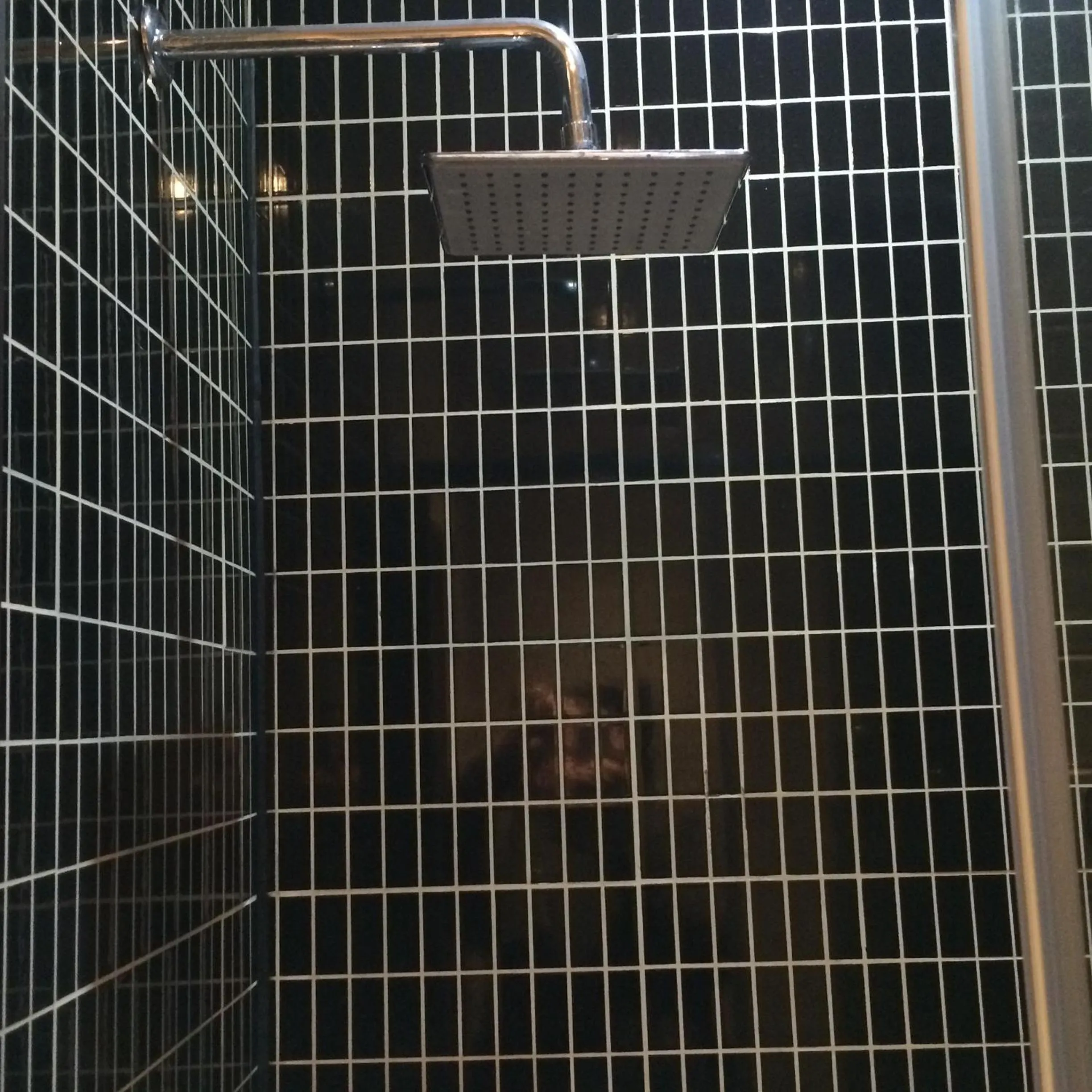 Shower in The Crystal Lodge Hotel