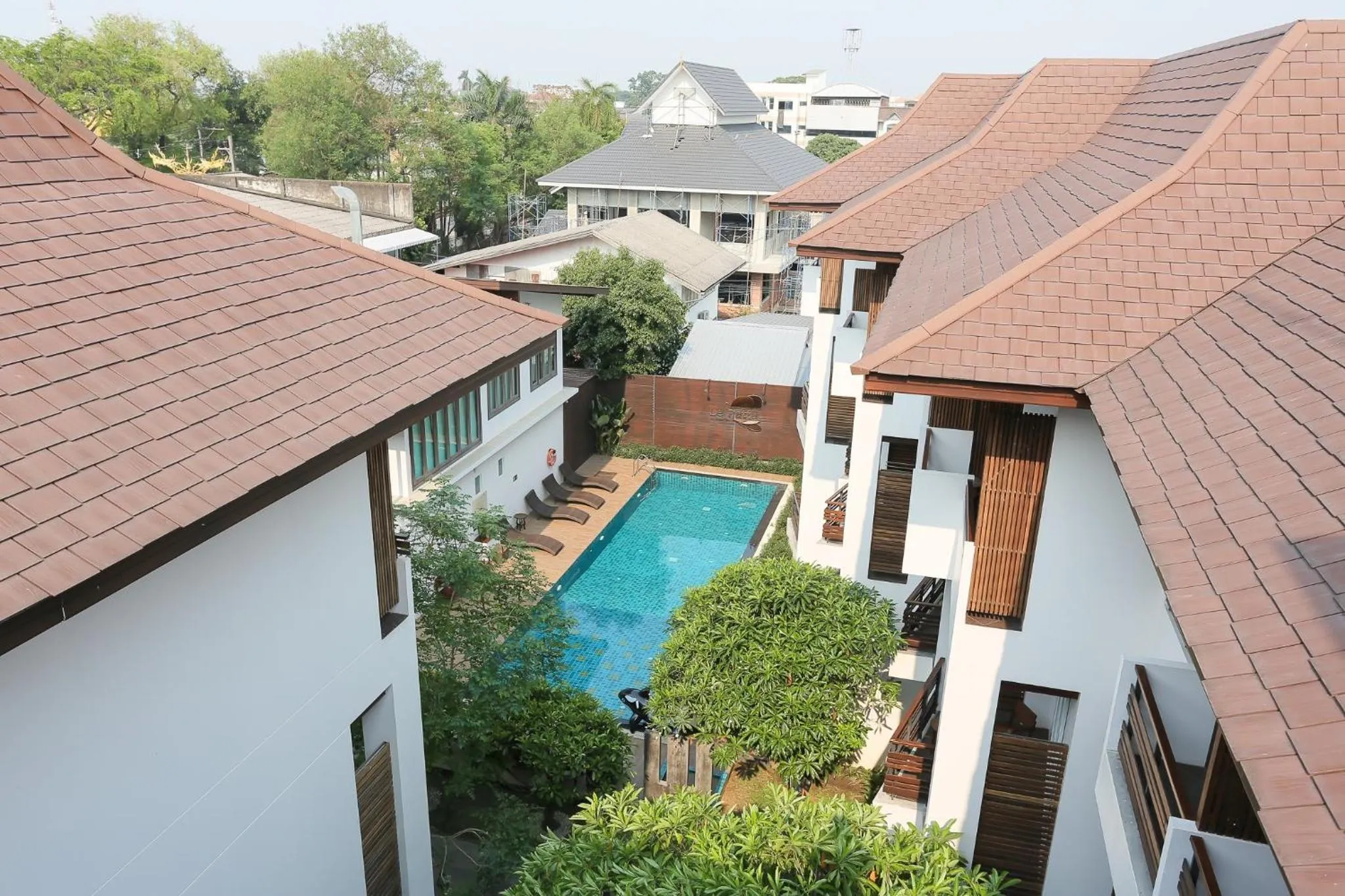 Pool view in Le Patta Resort & Hotel Chiang Rai