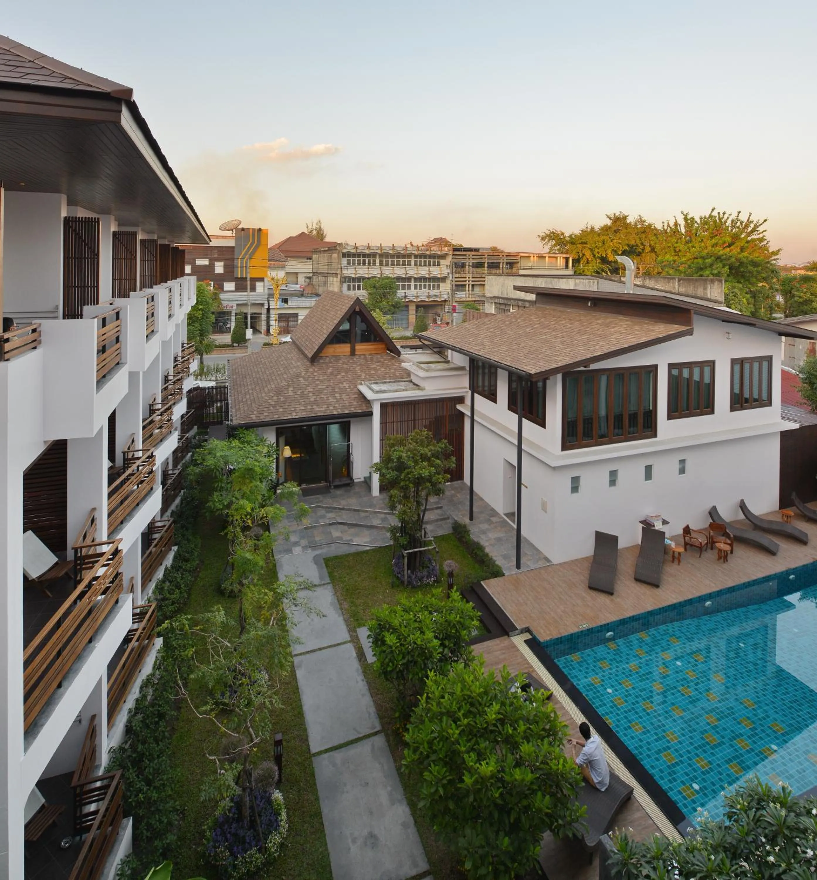 City view in Le Patta Resort & Hotel Chiang Rai