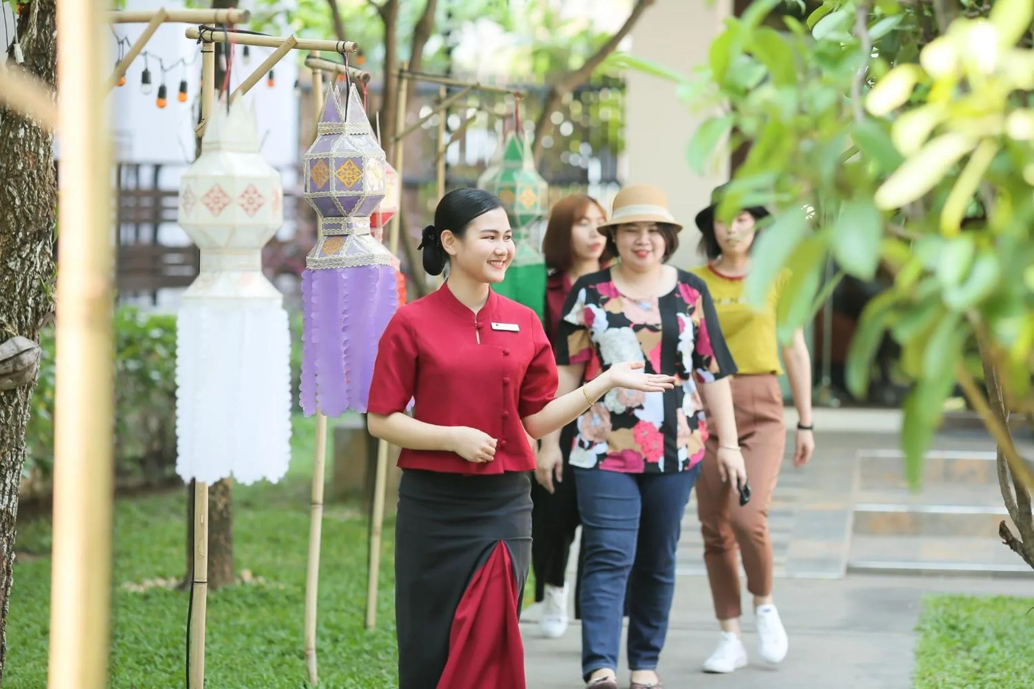 Staff in Le Patta Resort & Hotel Chiang Rai