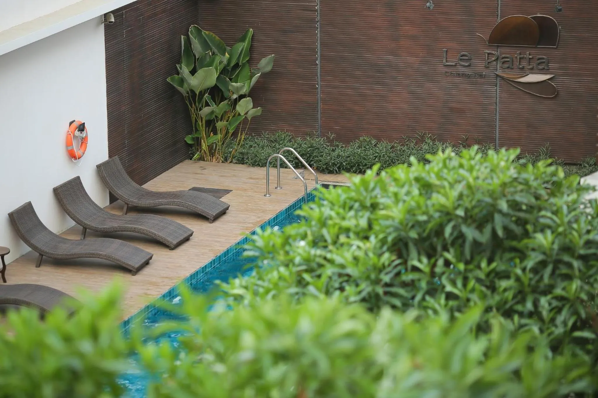 Pool view in Le Patta Resort & Hotel Chiang Rai