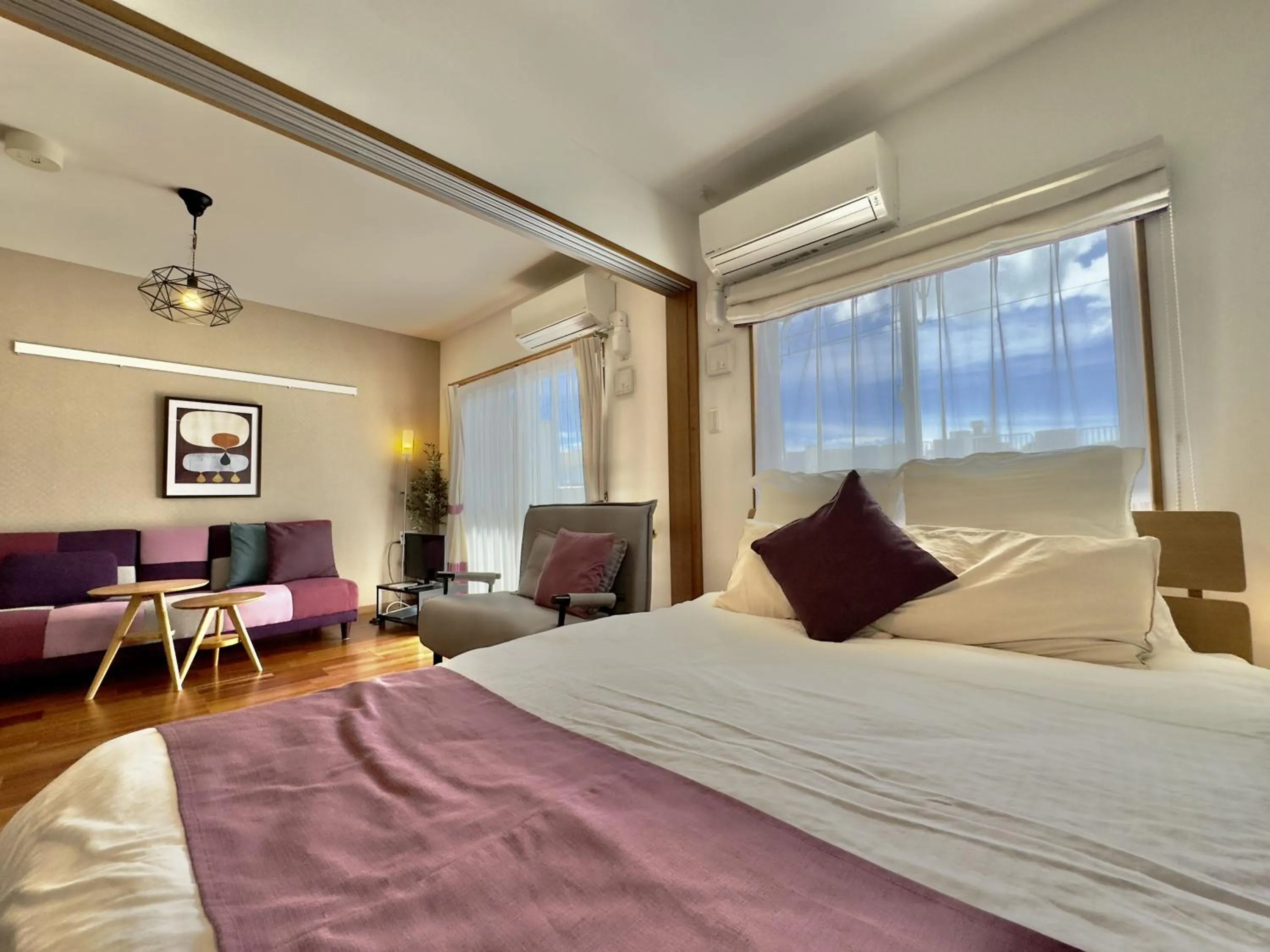 Bed in Luana Lea Karate Kaikan Mae